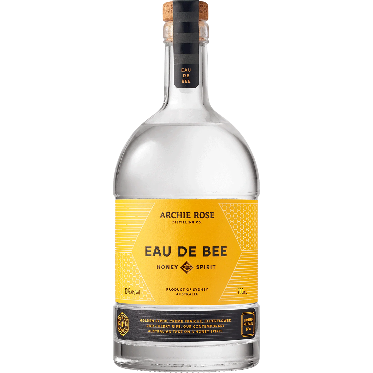 Archie Rose Distilling Co Eau De Bee Honey Spirit 700mL