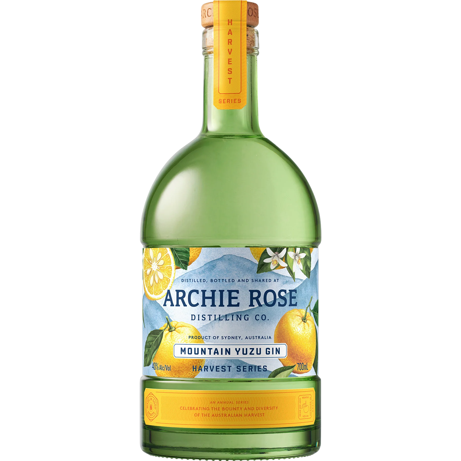 Archie Rose Distilling Co Mountain Yuzu Harvest Gin 700mL