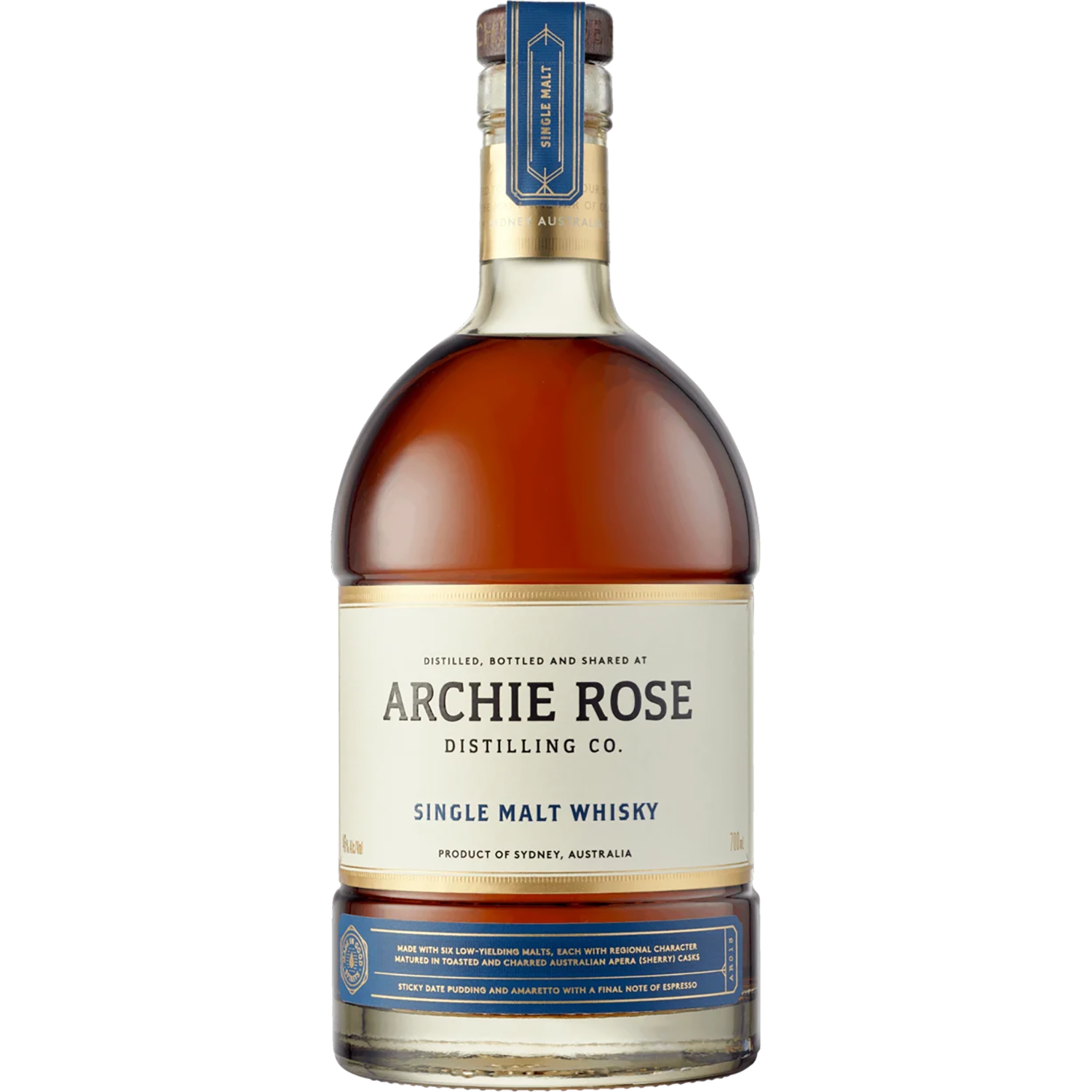 Archie Rose Distilling Co Single Malt Whisky 700mL