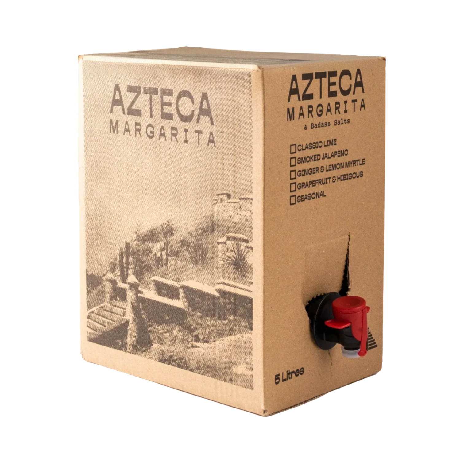 Azteca Cowboy Cube Smoked Jalapeno Margarita Mix 5L