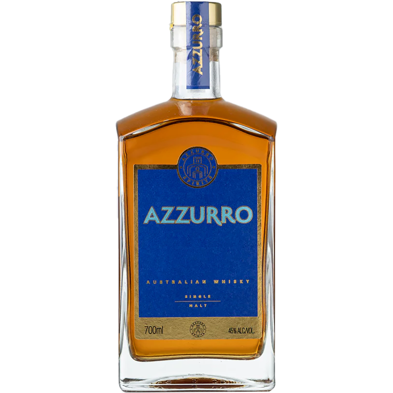 Azzurro Single Malt Australian Whisky 700mL