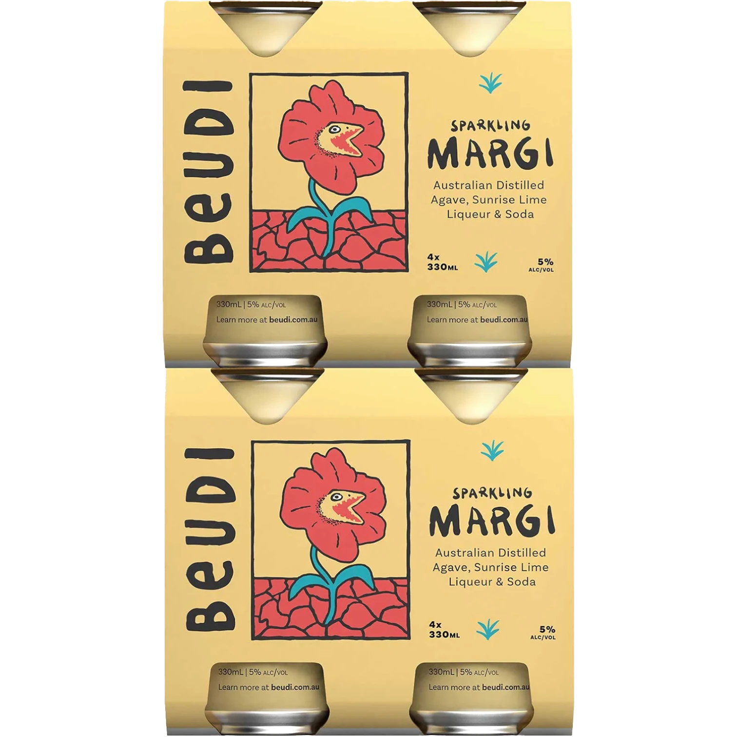 Beudi Sparkling Margi Cans 330mL