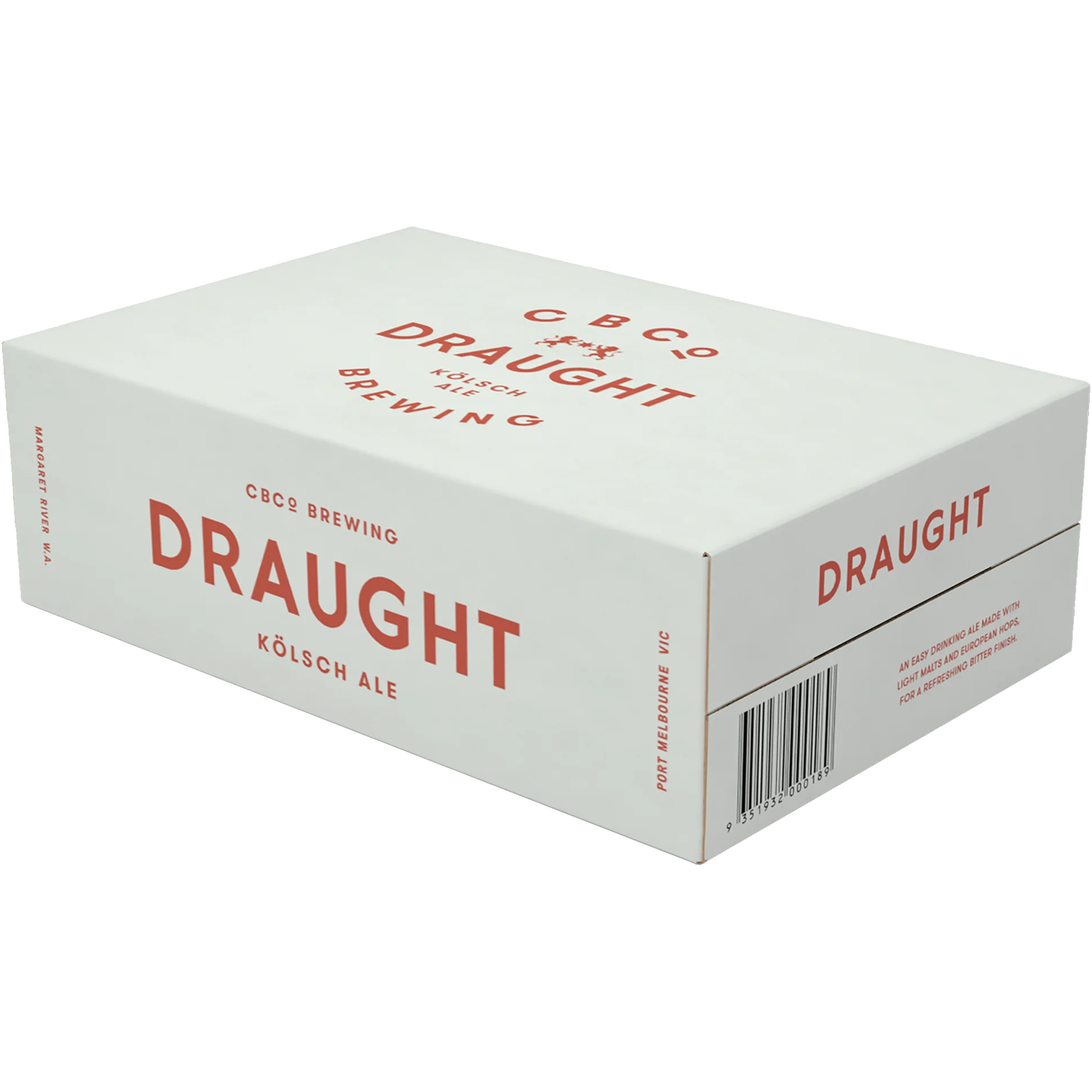 CBCo Brewing Draught Kölsch Ale Cans 375mL