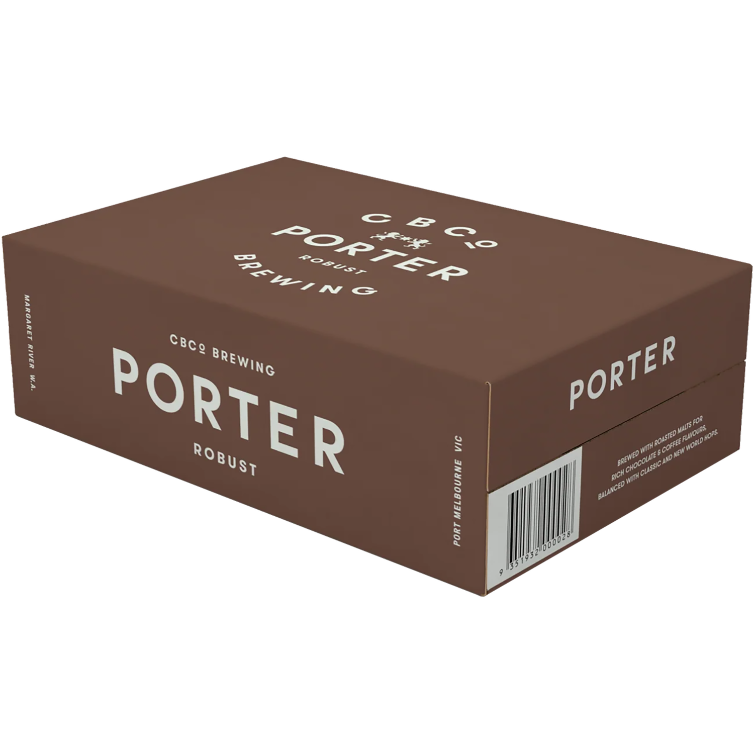 CBCo Brewing Porter Cans 375mL