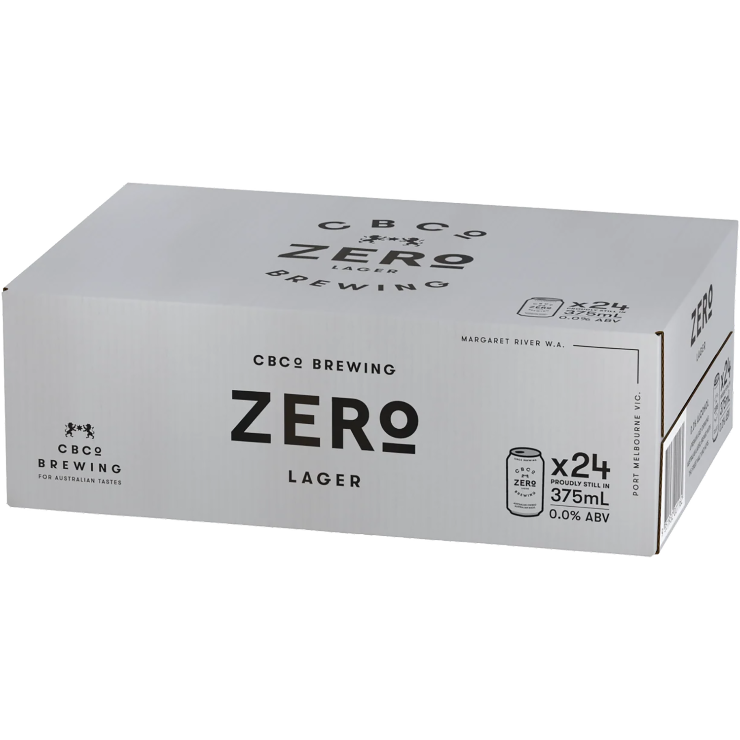 CBCo Brewing Zero Lager Cans 375mL