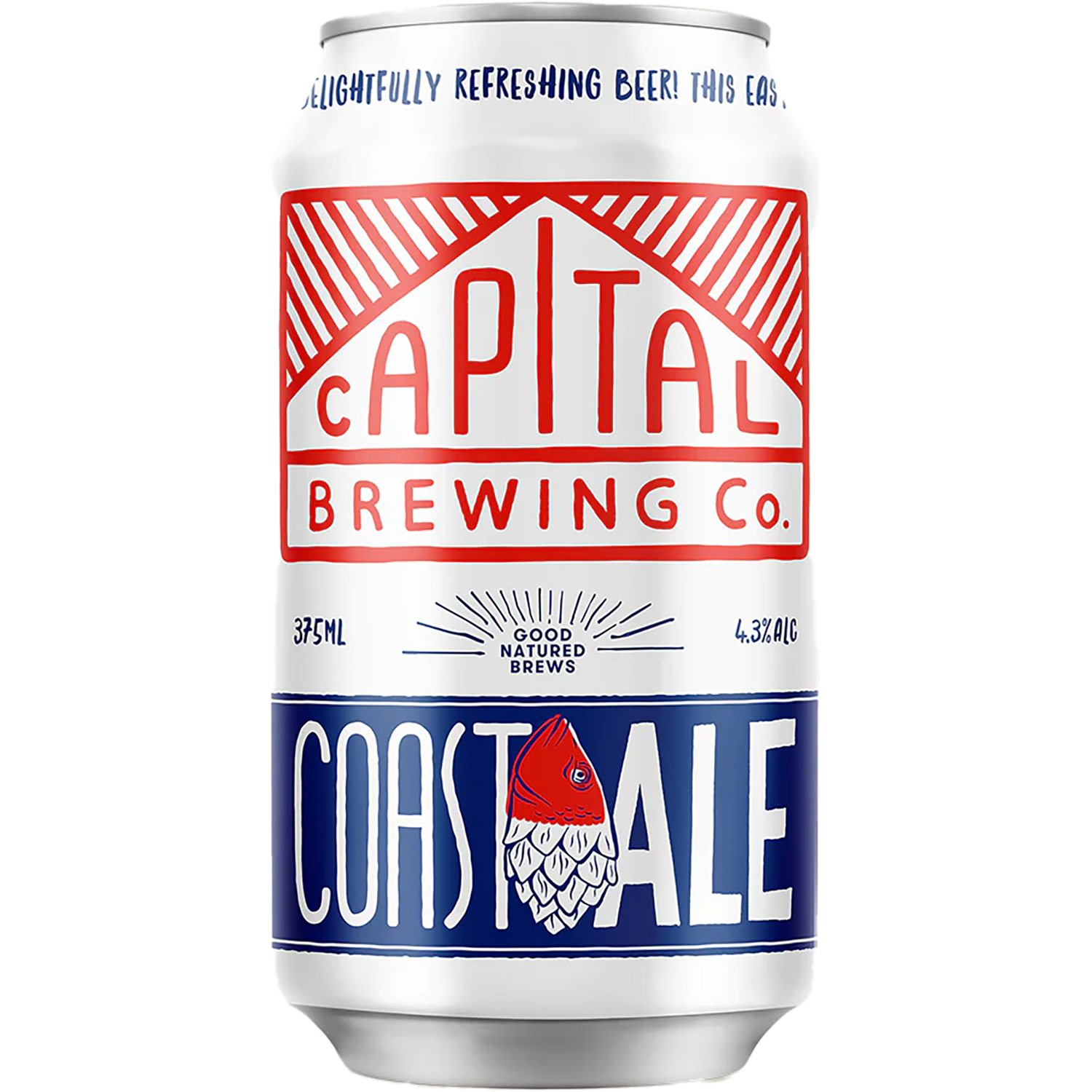 Capital Brewing Co Coast Ale Cans 375mL