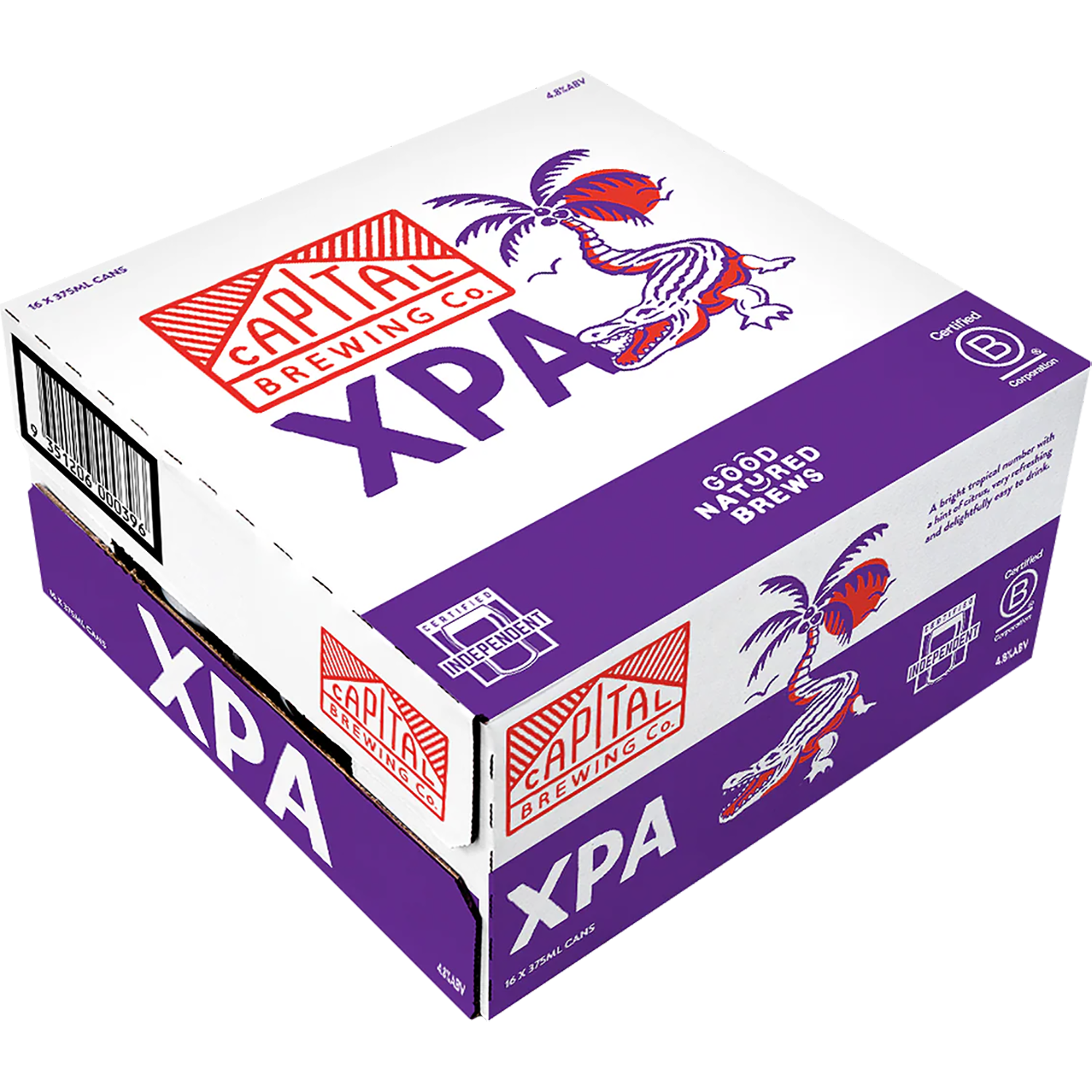 Capital Brewing Co XPA Cans 375mL