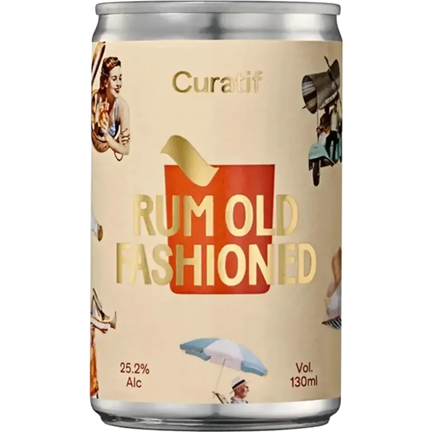 Curatif Rum Old Fashioned Cans 130mL
