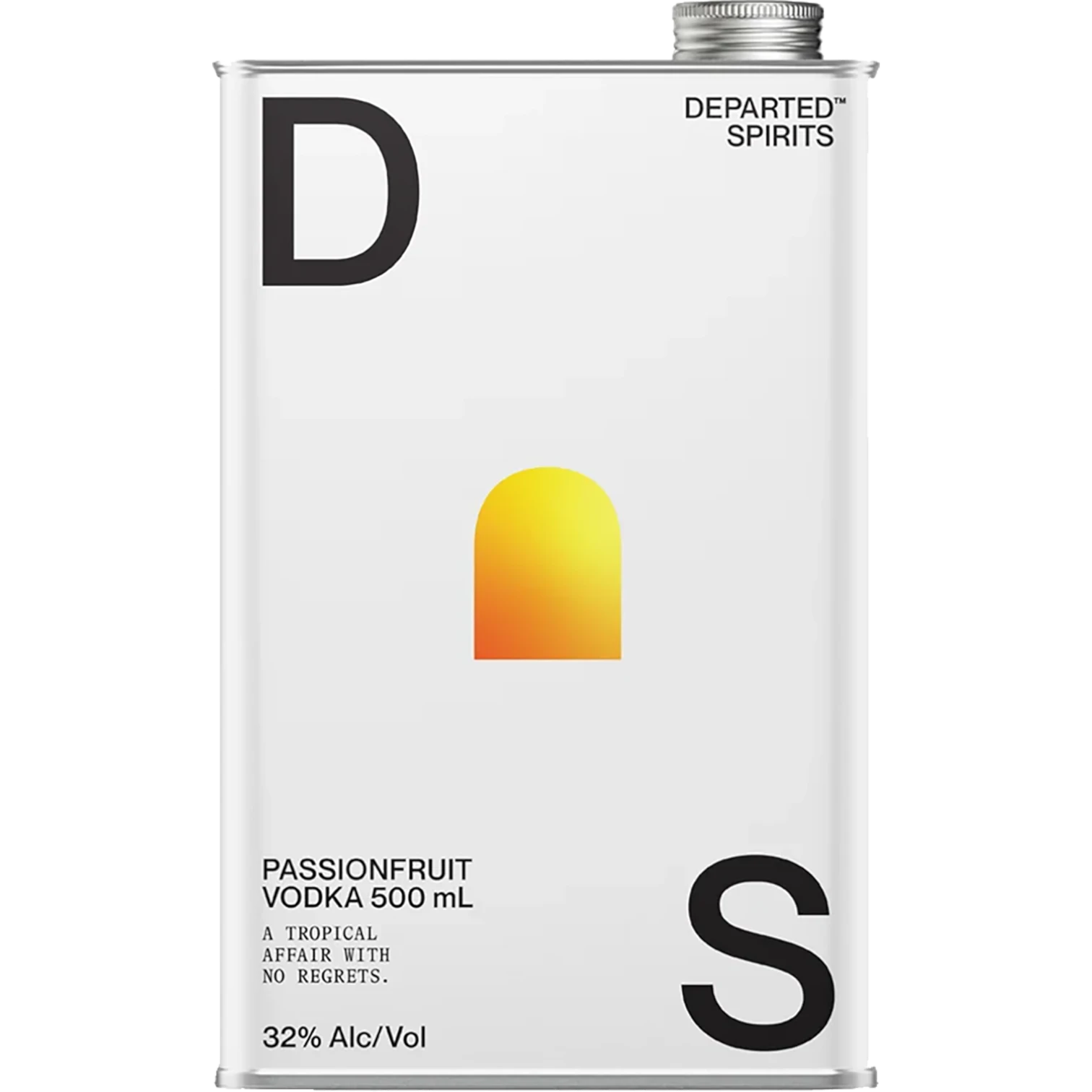 Departed Spirits Passionfruit Vodka 500mL Back Label