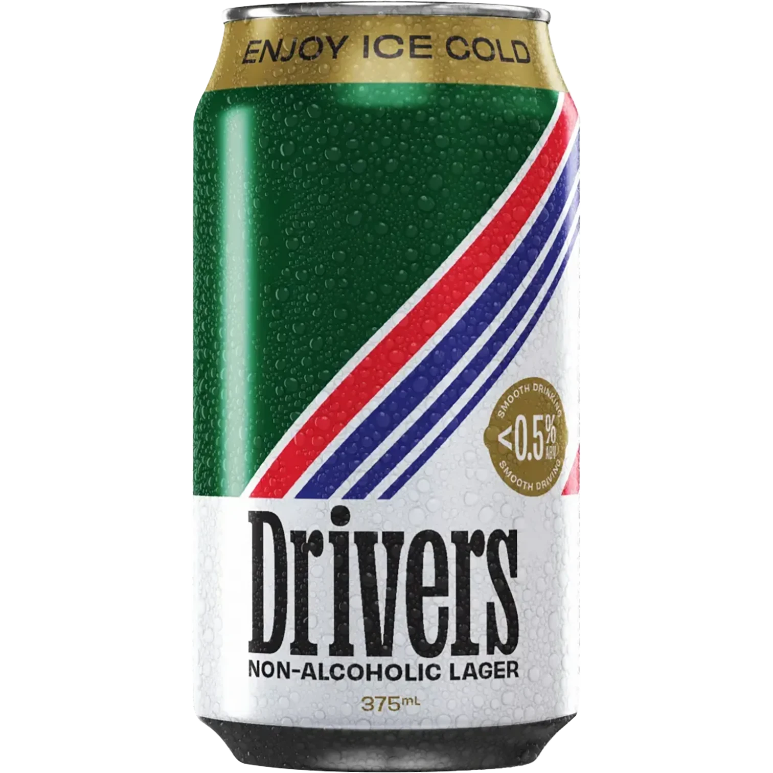 Drivers Non Alcoholic Lager Cans 375mL