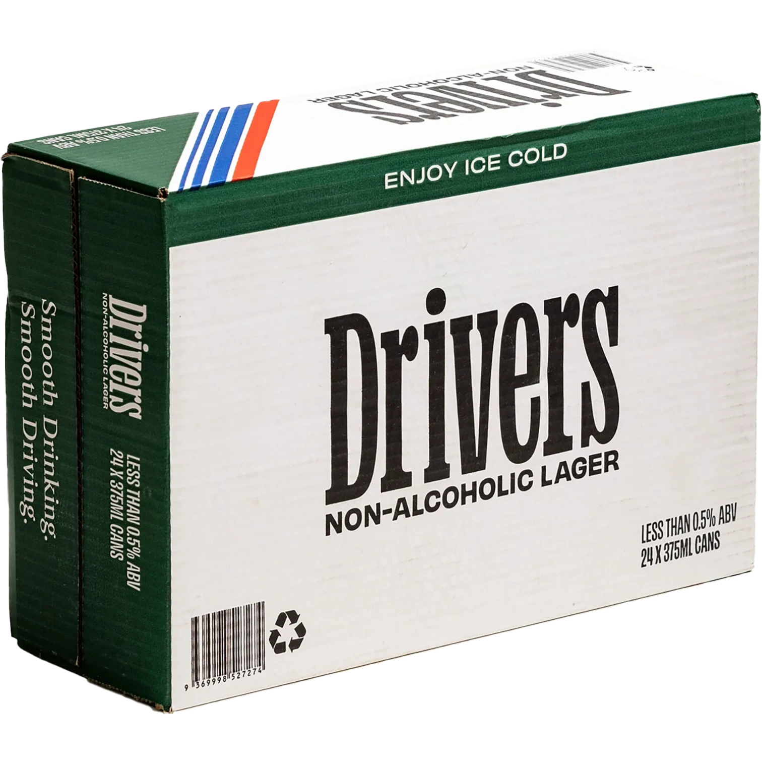 Drivers Non Alcoholic Lager Cans 375mL