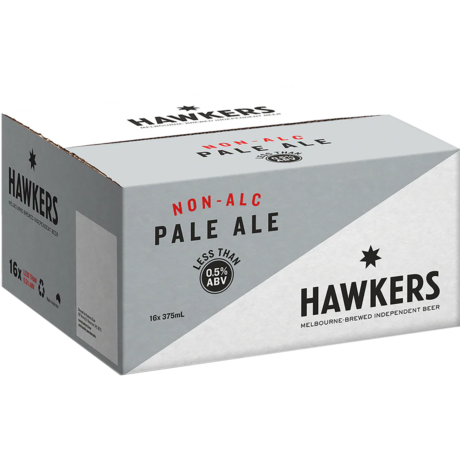 Hawkers Non-Alc Pale Ale Cans 375mL