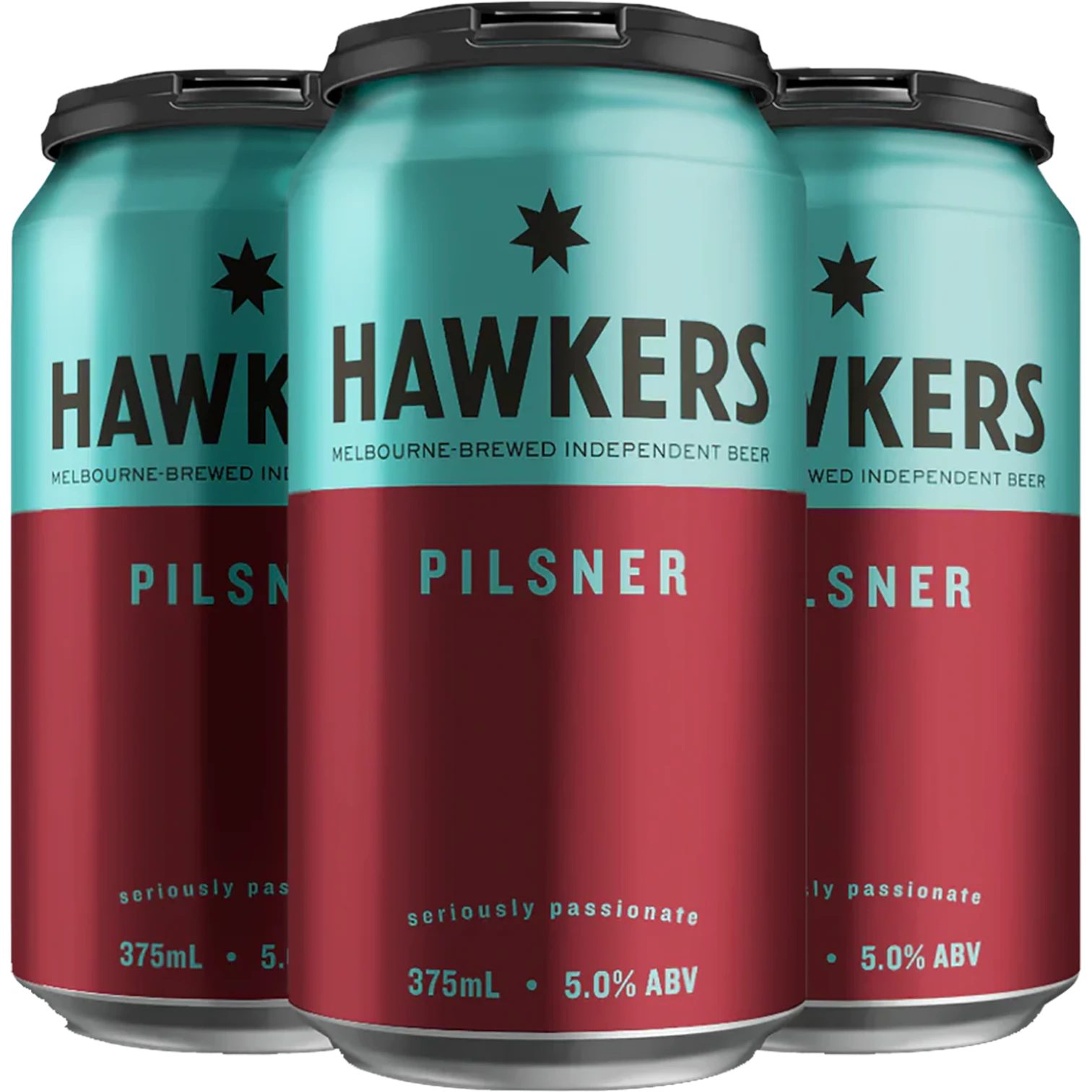 Hawkers Pilsner Cans 375mL