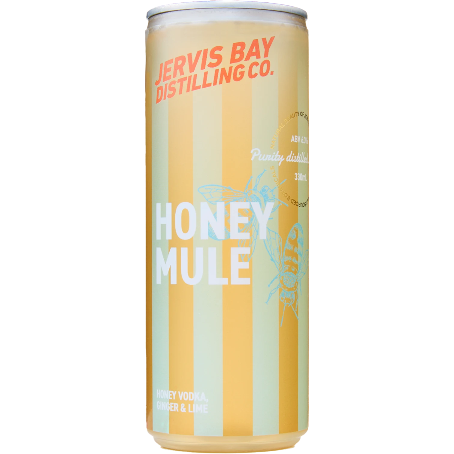 Jervis Bay Distilling Co Honey Mule Cans 330mL