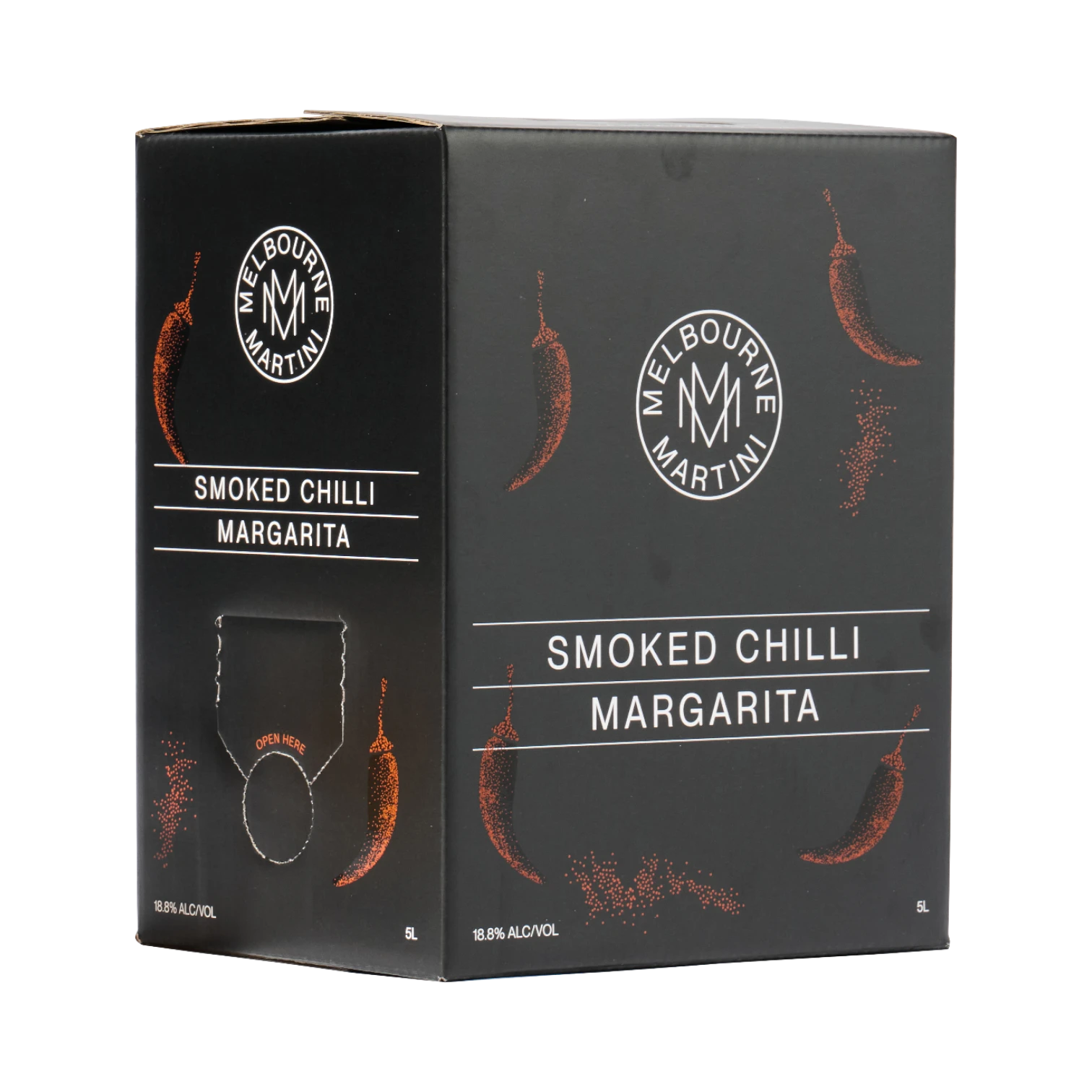 Melbourne Martini Smoked Chilli Margarita 5L Cask