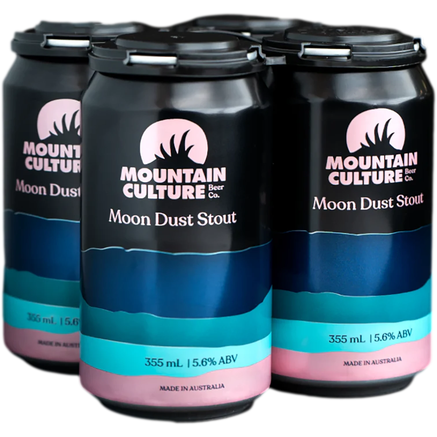 Mountain Culture Beer Co Moon Dust Stout Cans 355mL