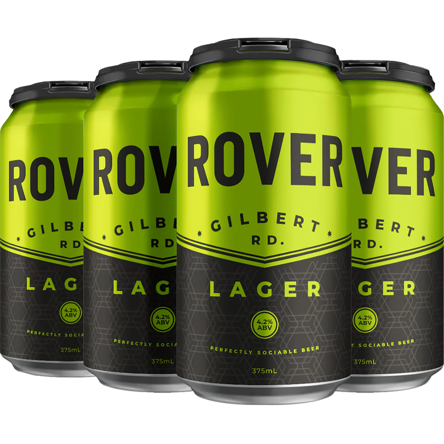 Rover Gilbert Rd Lager Cans 375mL