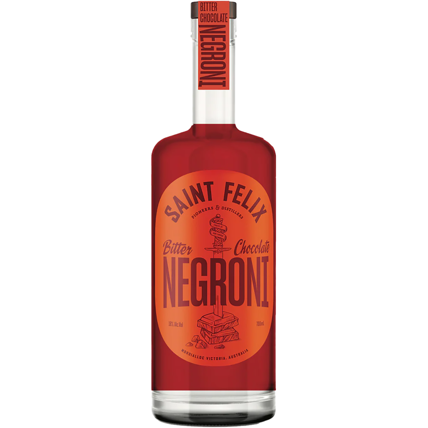Saint Felix Distillery Bitter Chocolate Negroni 700mL