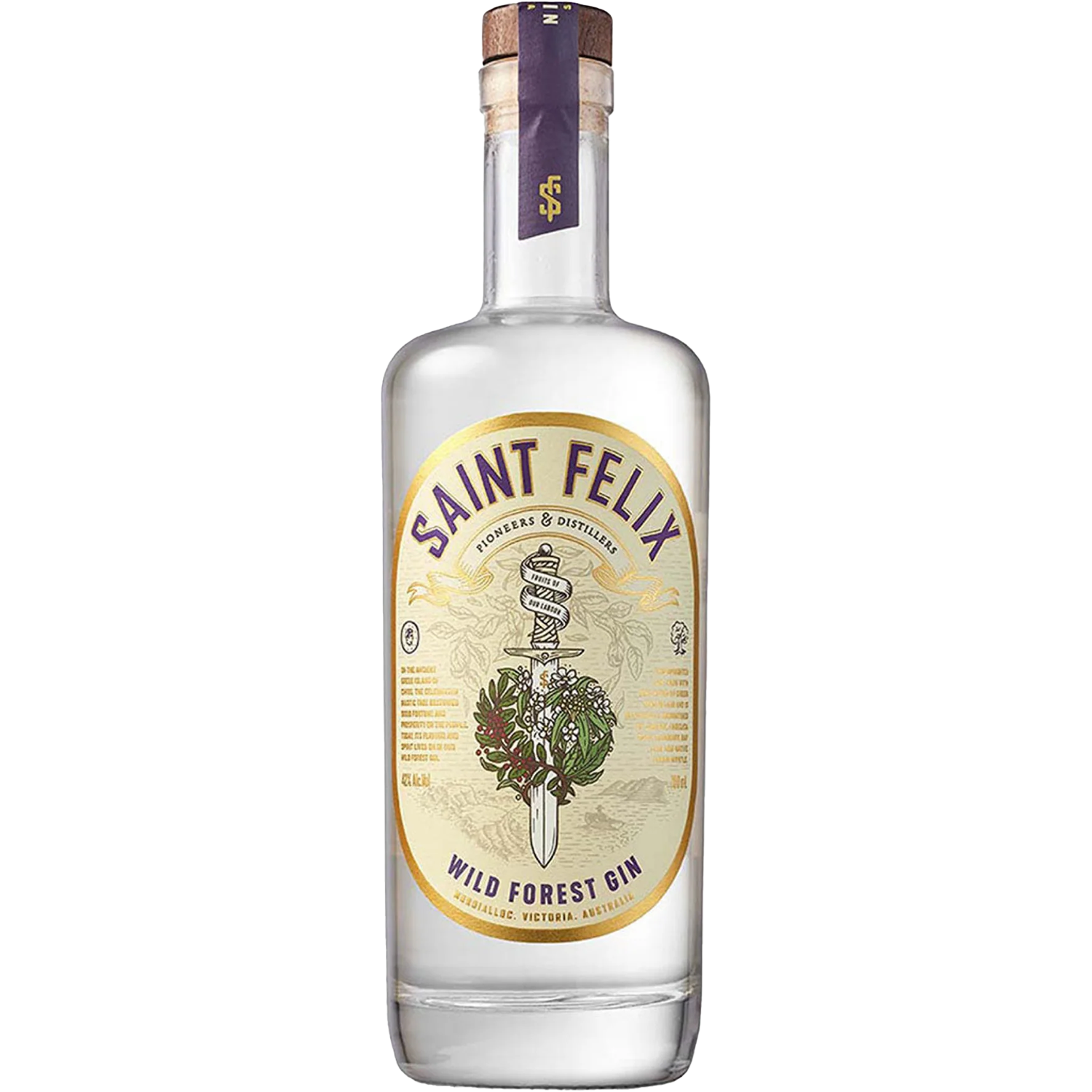 Saint Felix Distillery Wild Forest Gin 700mL