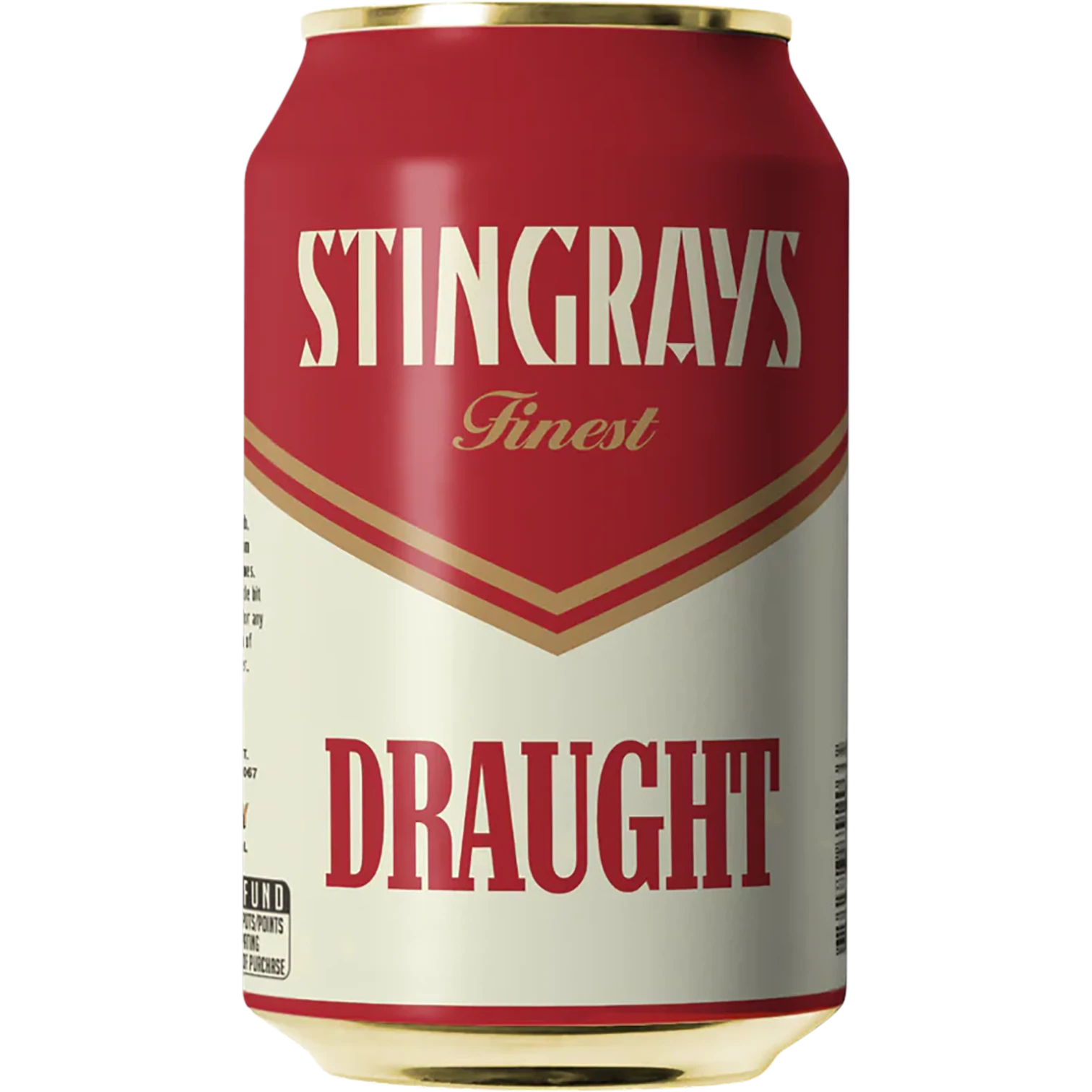 Stingrays Draught Cans 355mL