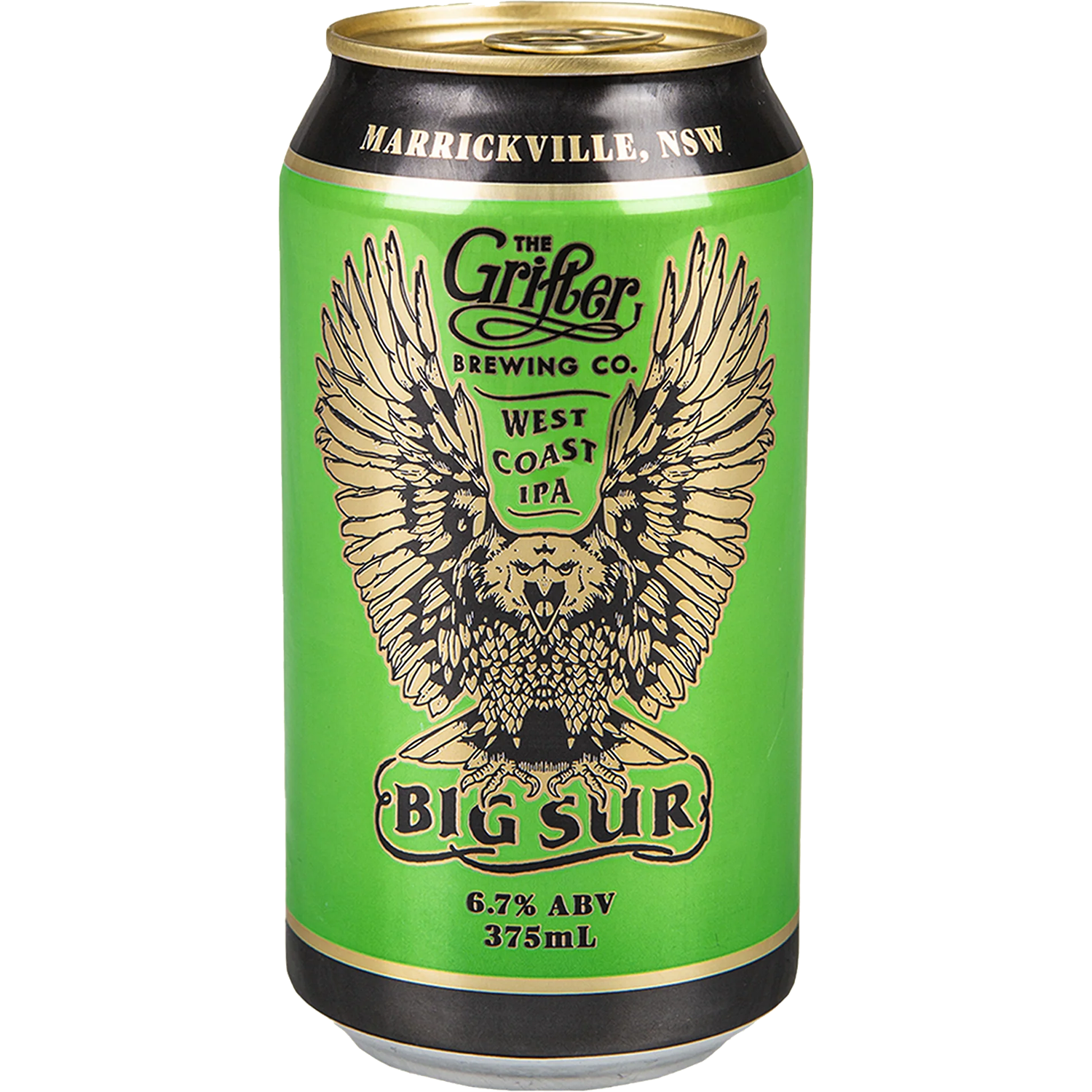 The Grifter Brewing Co Big Sur West Coast IPA Cans 375mL
