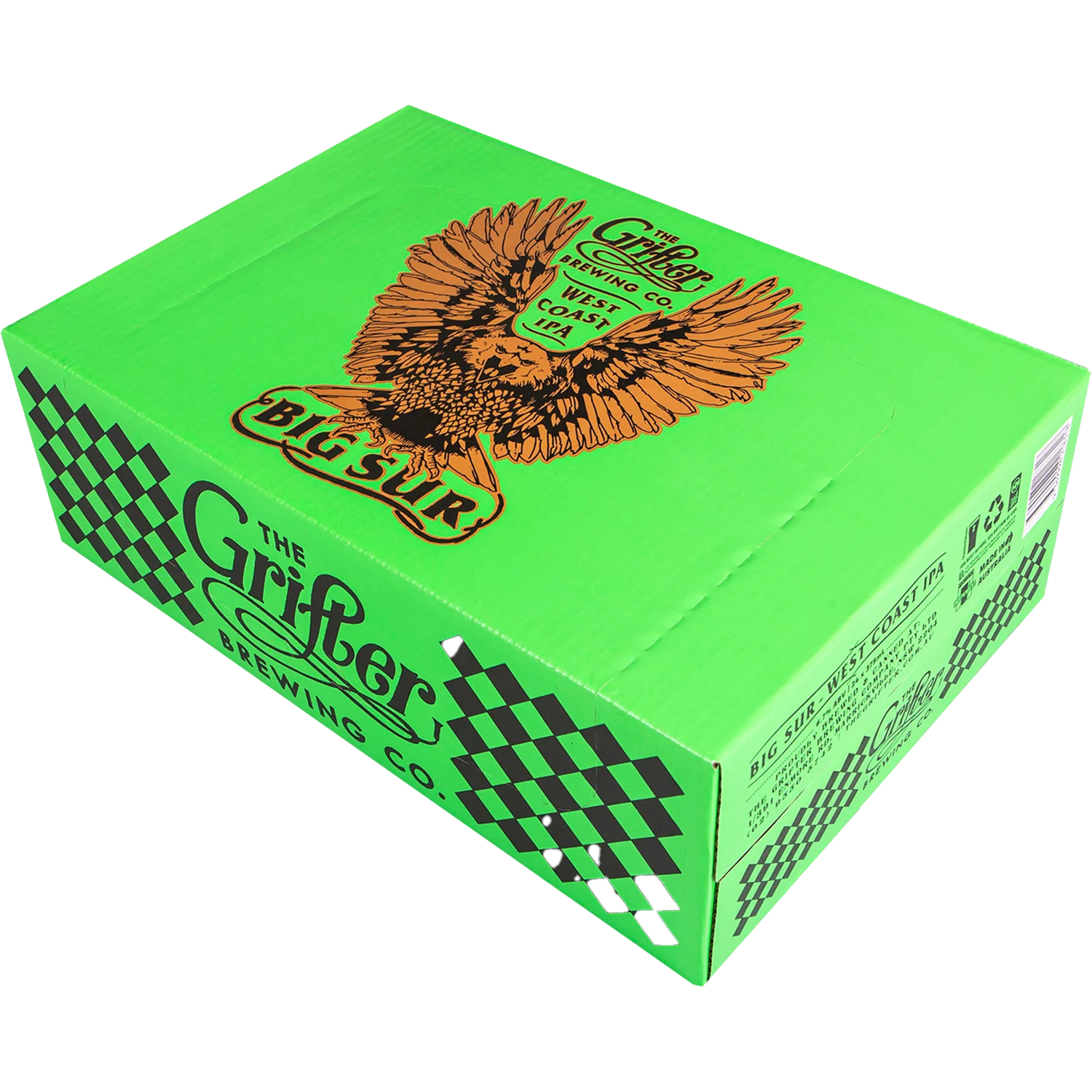 The Grifter Brewing Co Big Sur West Coast IPA Cans 375mL