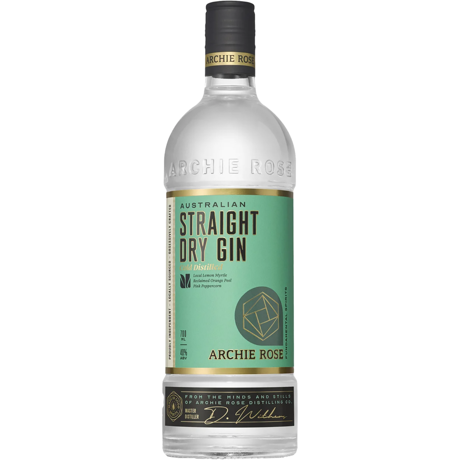 Archie Rose Distilling Co Straight Dry Gin 700mL