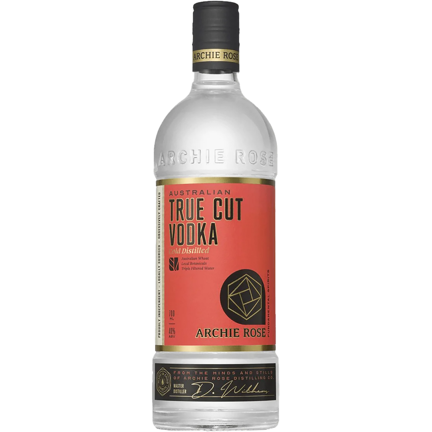 Archie Rose Distilling Co True Cut Vodka 700mL