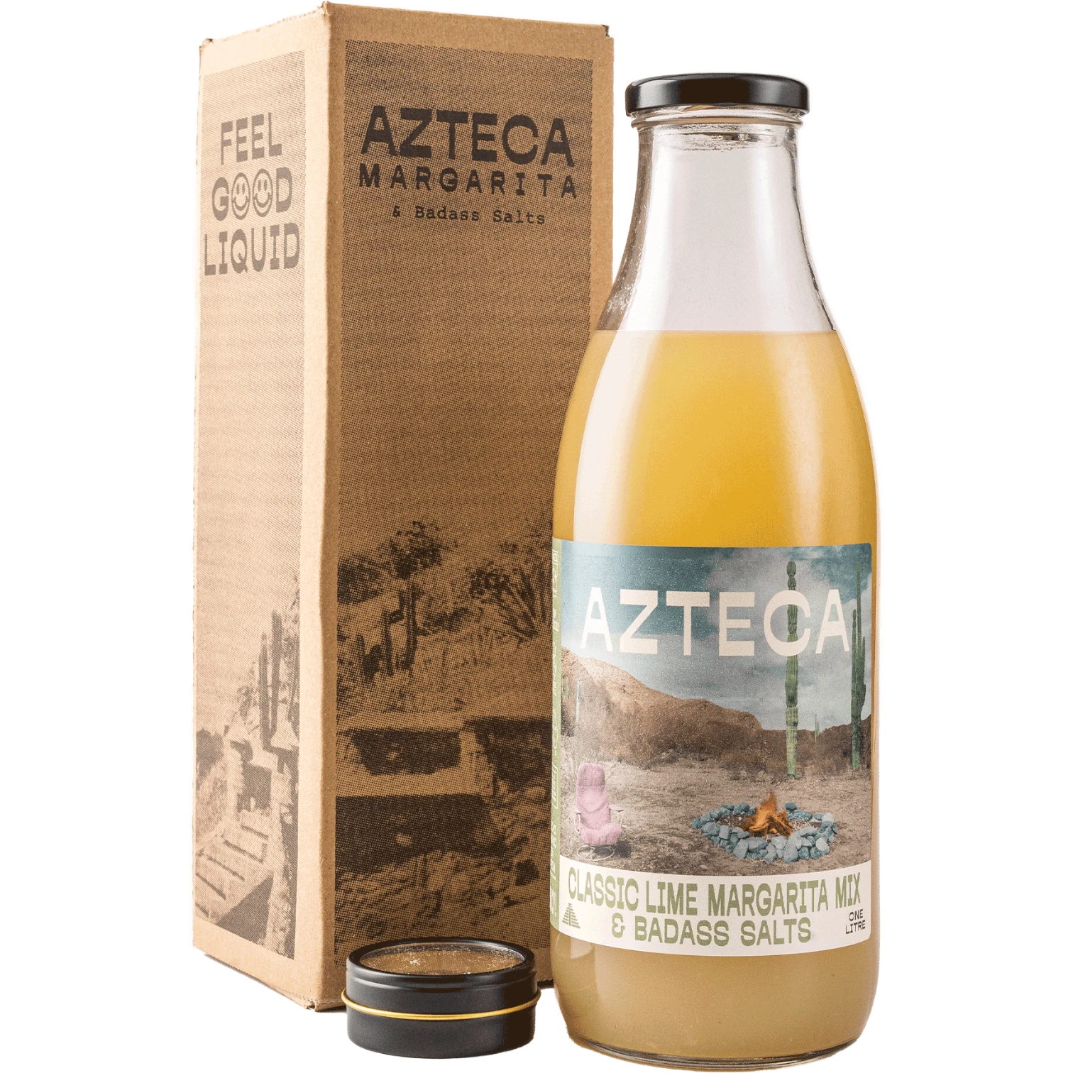 Azteca Classic Lime Margarita Mix 1L With Box