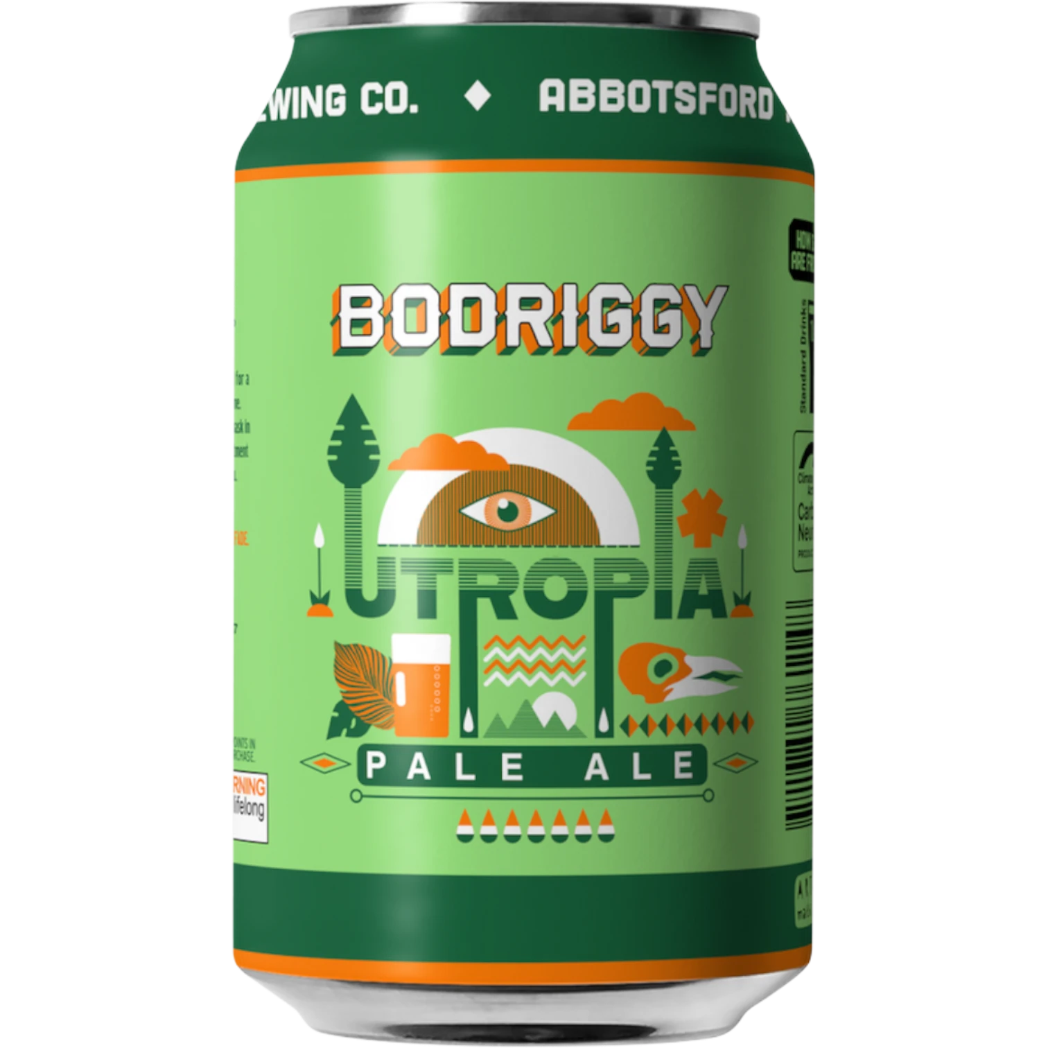 Bodriggy Brewing Co Utropia Pale Ale Cans 355mL