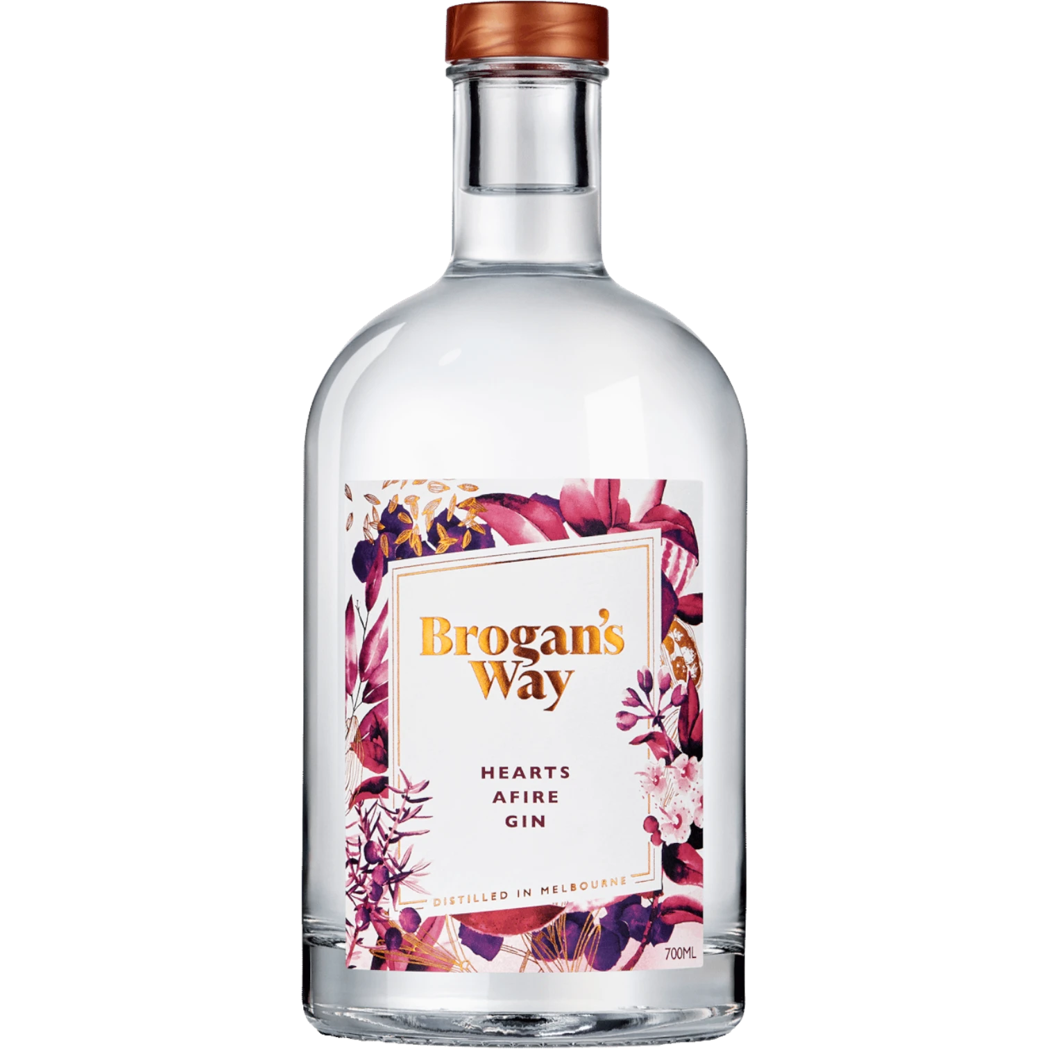 Brogan's Way Hearts Afire Gin 700mL