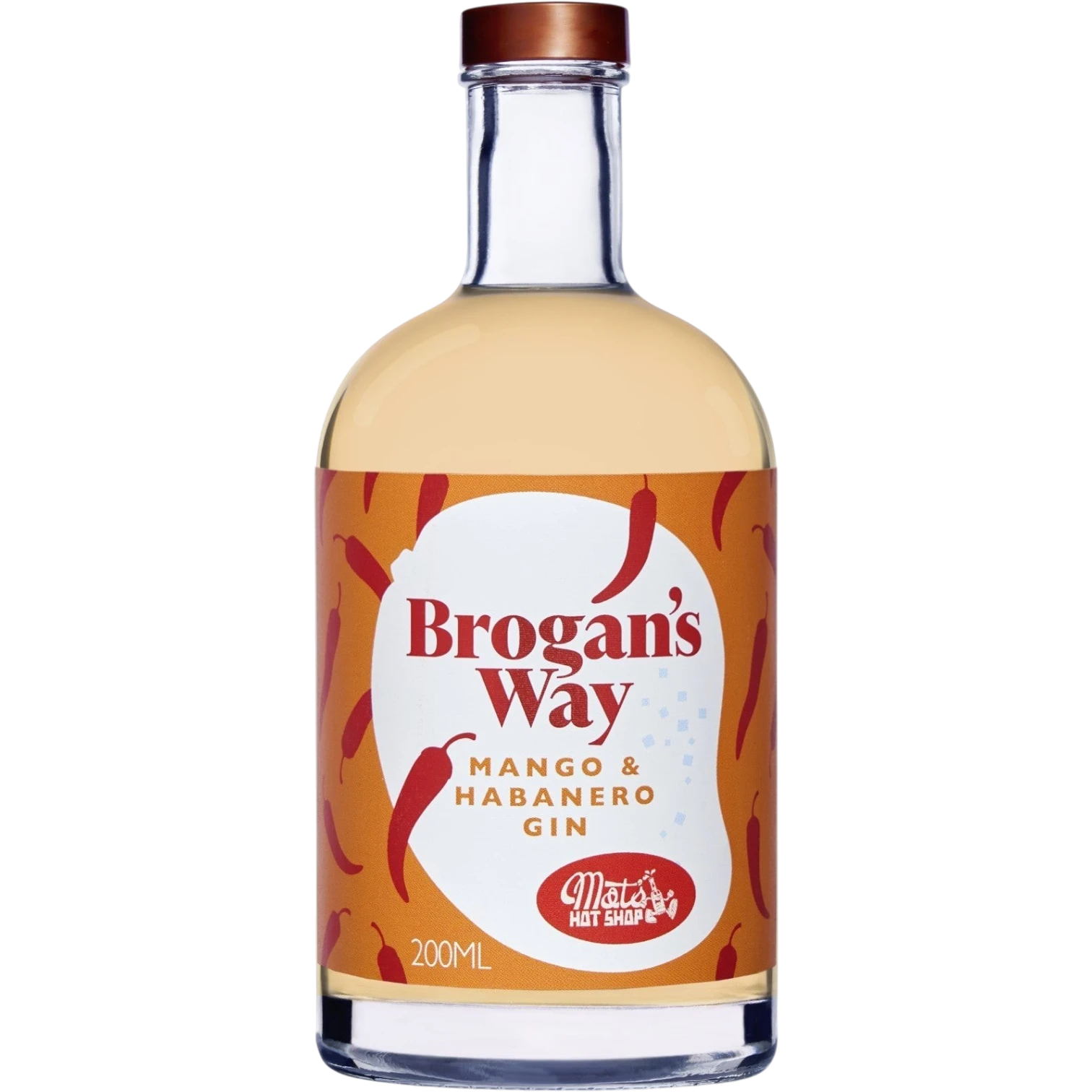 Brogan's Way Mango & Habanero Gin x Mat's Hot Shop Colab 200mL