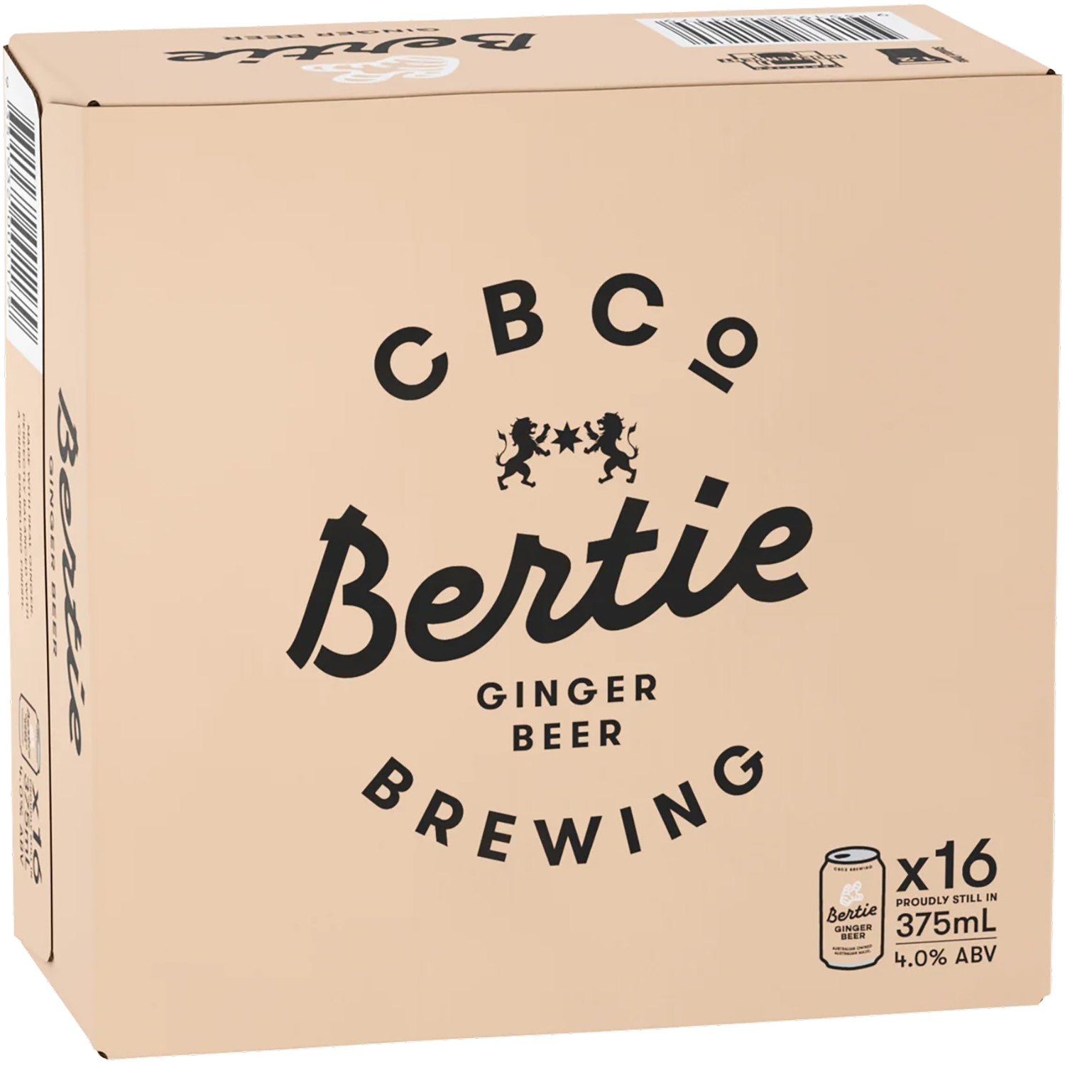 CBCo Brewing Bertie Ginger Beer Cans 375mL