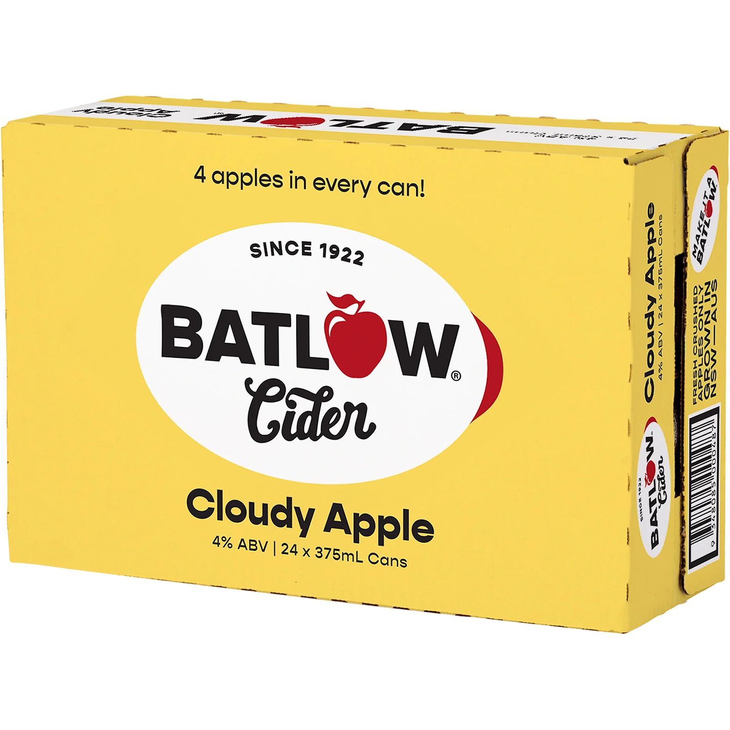Capital Brewing Co Batlow Cloudy Apple Cider Cans 375mL