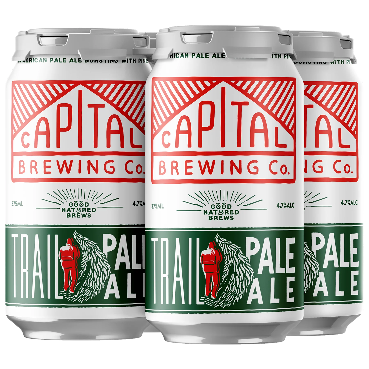 Capital Brewing Co Trail Pale Ale Cans 375mL