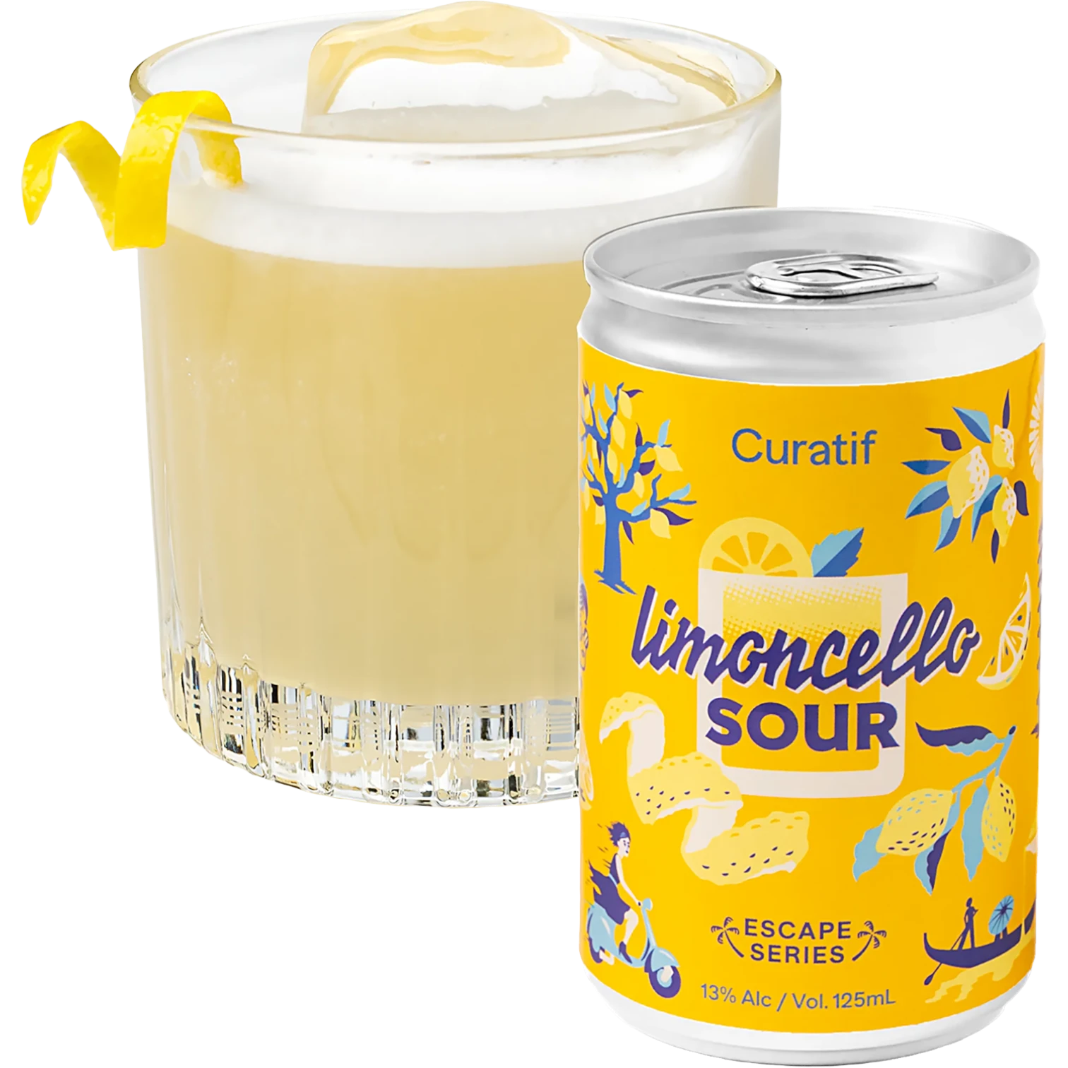 Curatif Limoncello Sour Cans 125mL