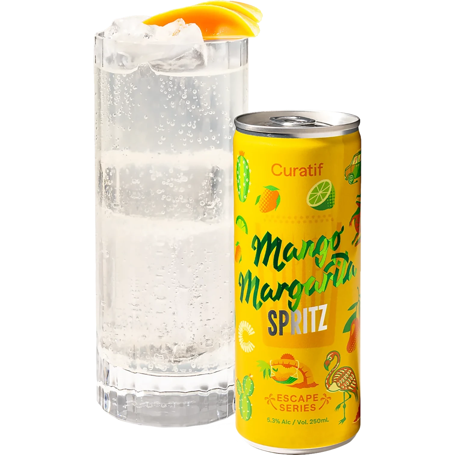 Curatif Mango Margarita Spritz Cans 250mL