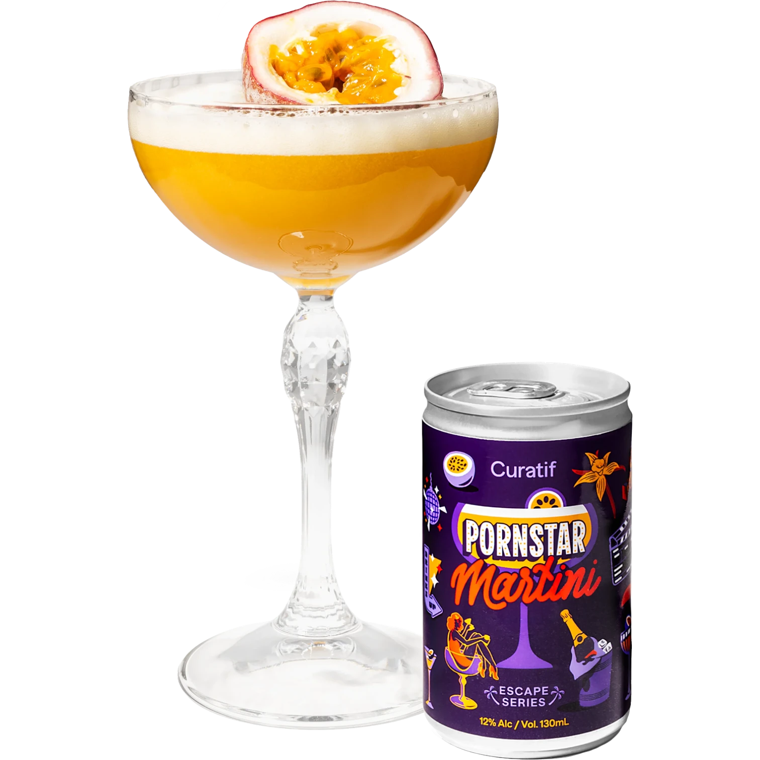 Curatif Pornstar Martini Cans 130mL