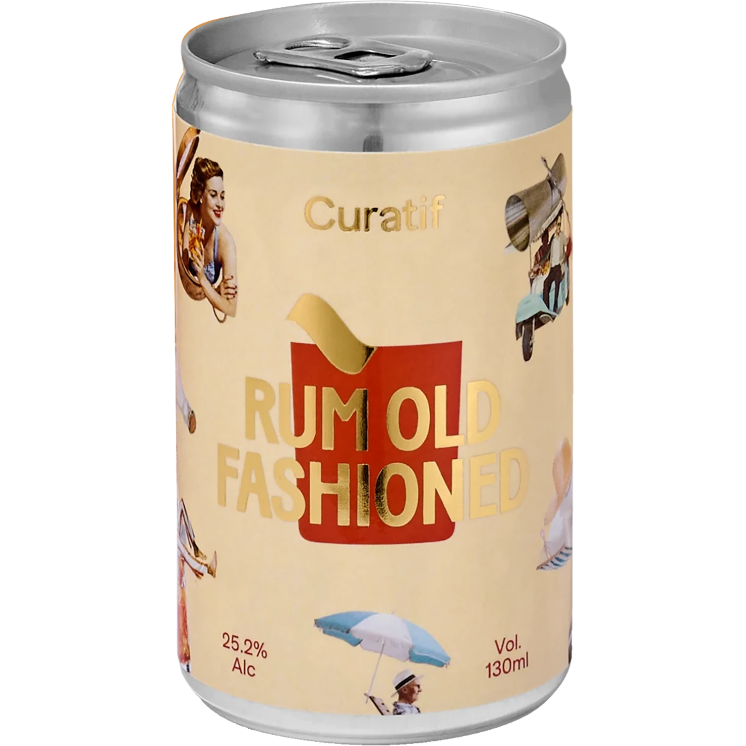 Curatif Rum Old Fashioned Cans 130mL