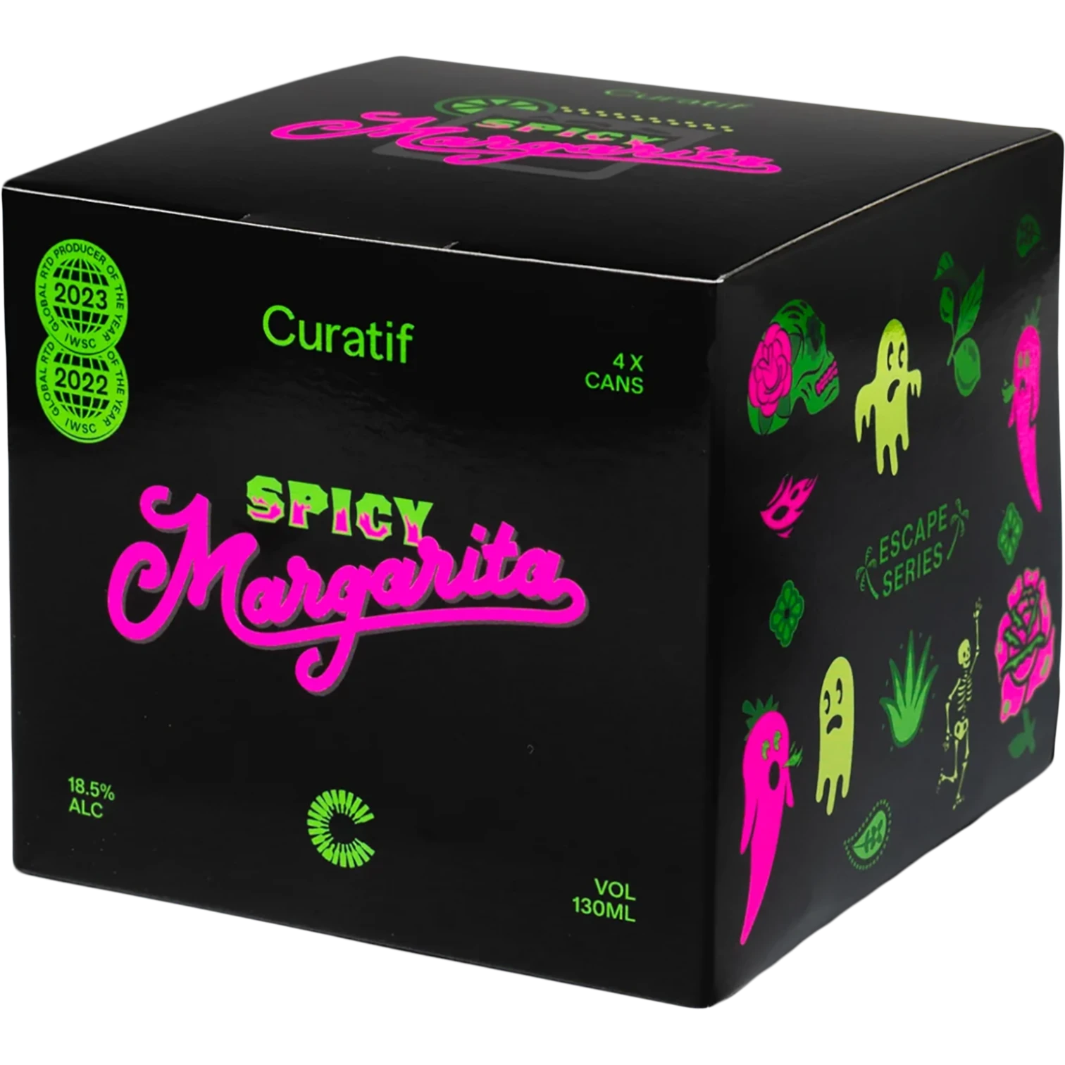 Curatif Spicy Margarita Cans 130mL