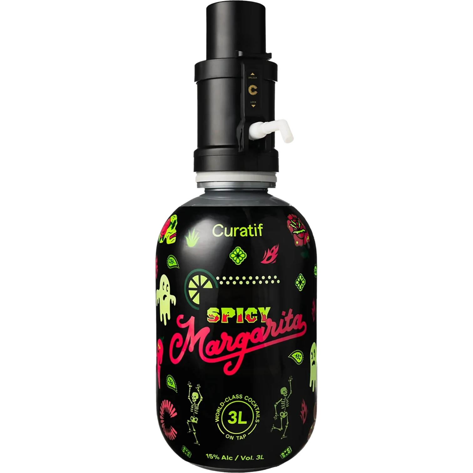 Curatif Spicy Margarita Party Keg 3L