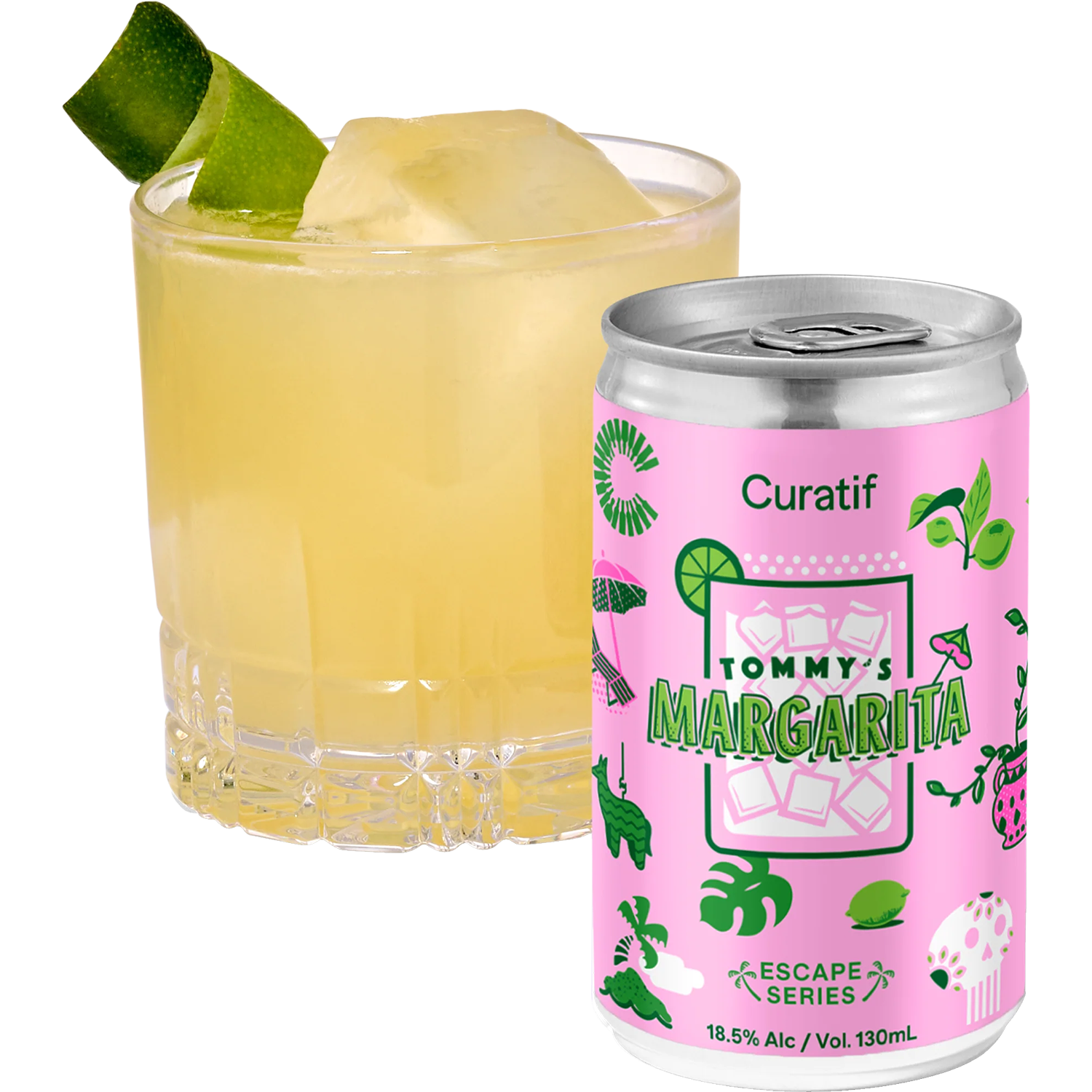 Curatif Tommy's Margarita Cans 130mL