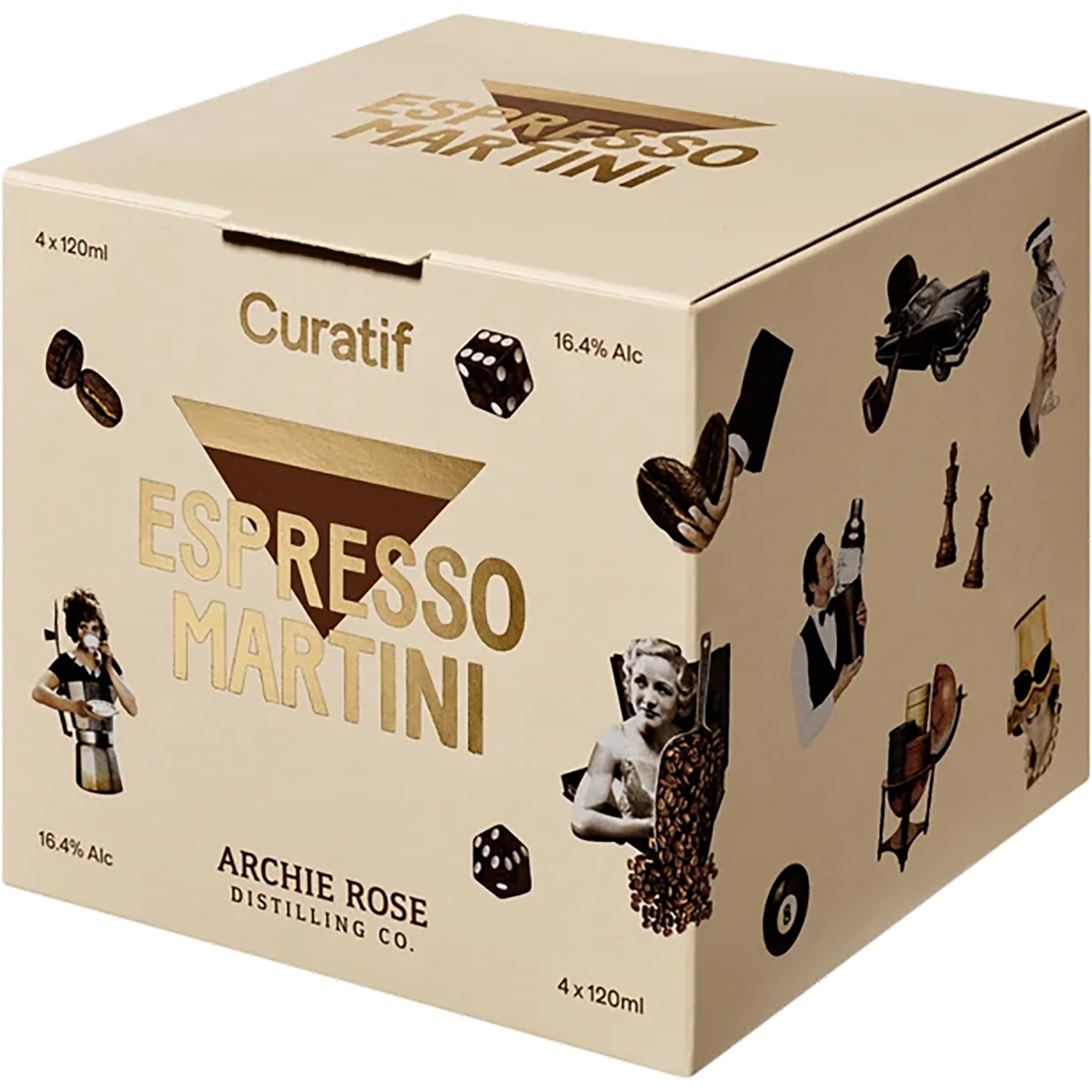 Curatif Espresso Martini Cans 120mL