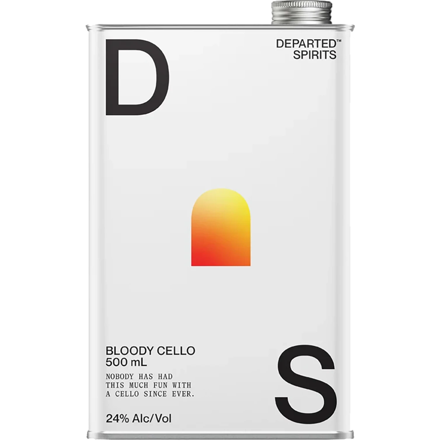 Departed Spirits Bloody Cello 500mL Back Label