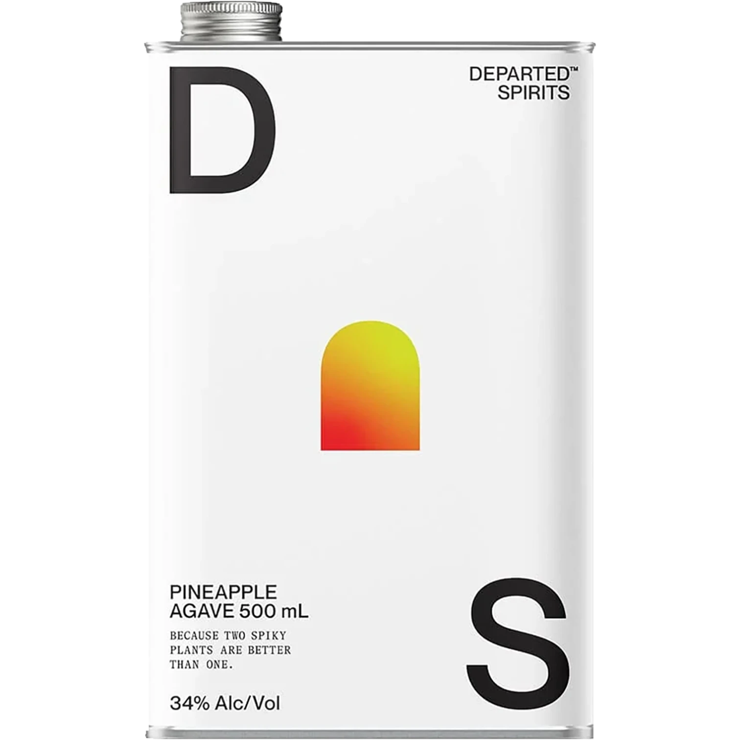 Departed Spirits Pineapple & Jalapeno Agave 500mL Back Label
