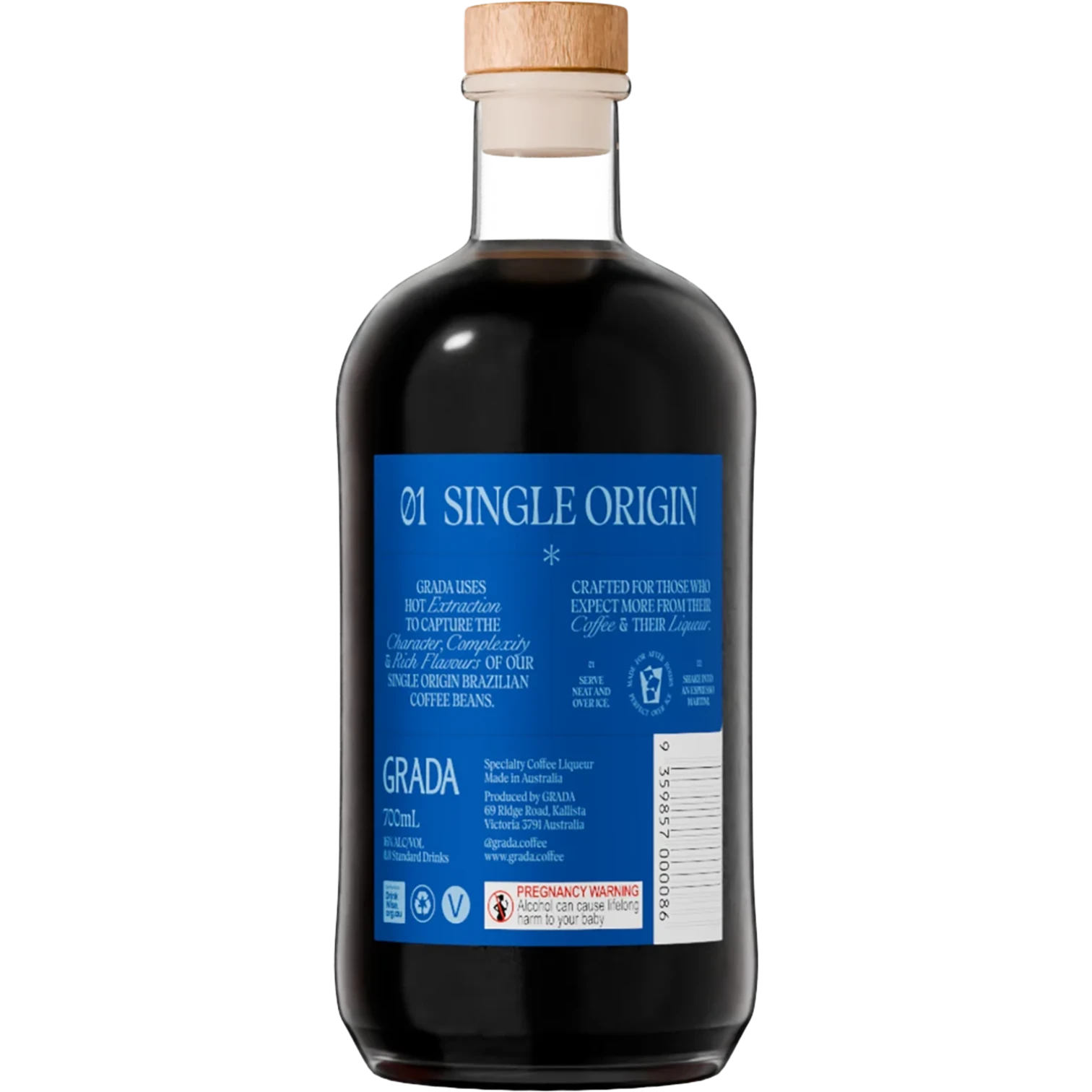 Grada Specialty Coffee Liqueur 700mL