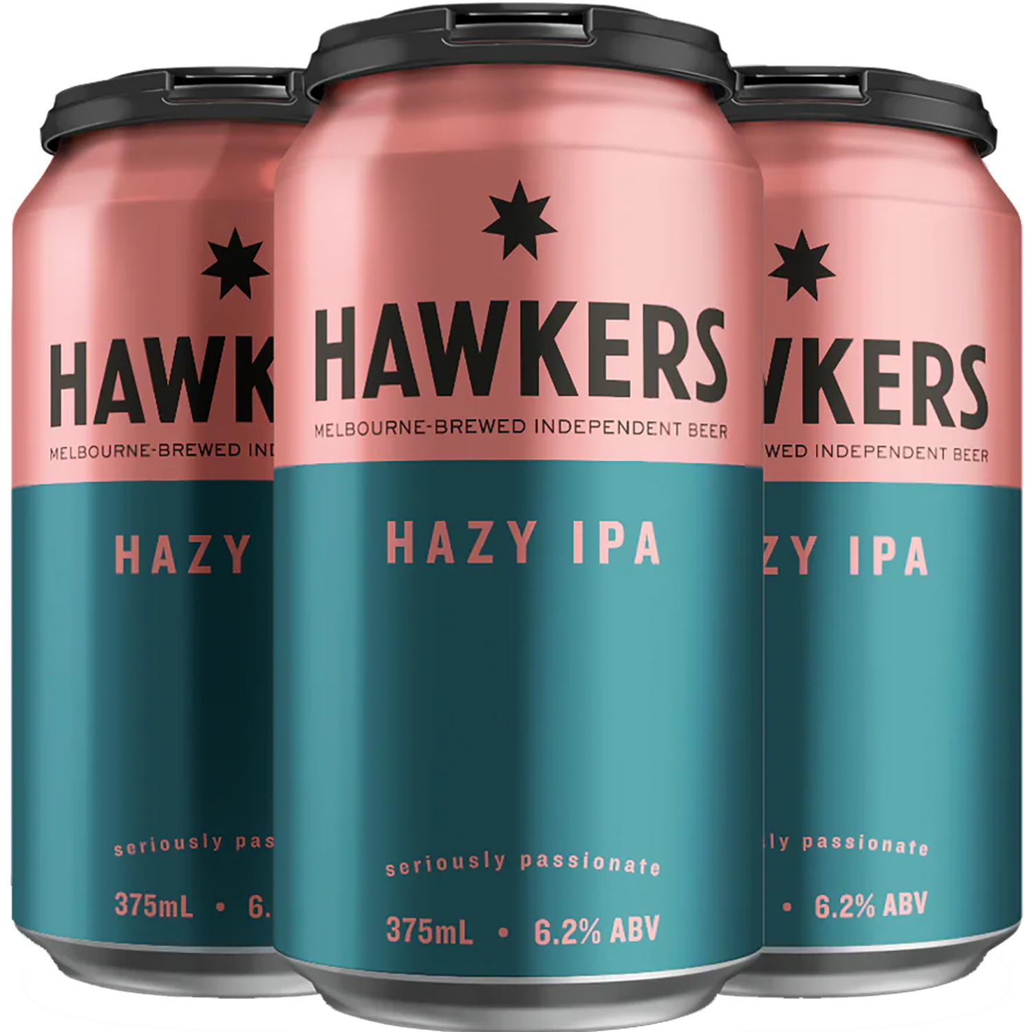 Hawkers Hazy IPA Cans 375mL