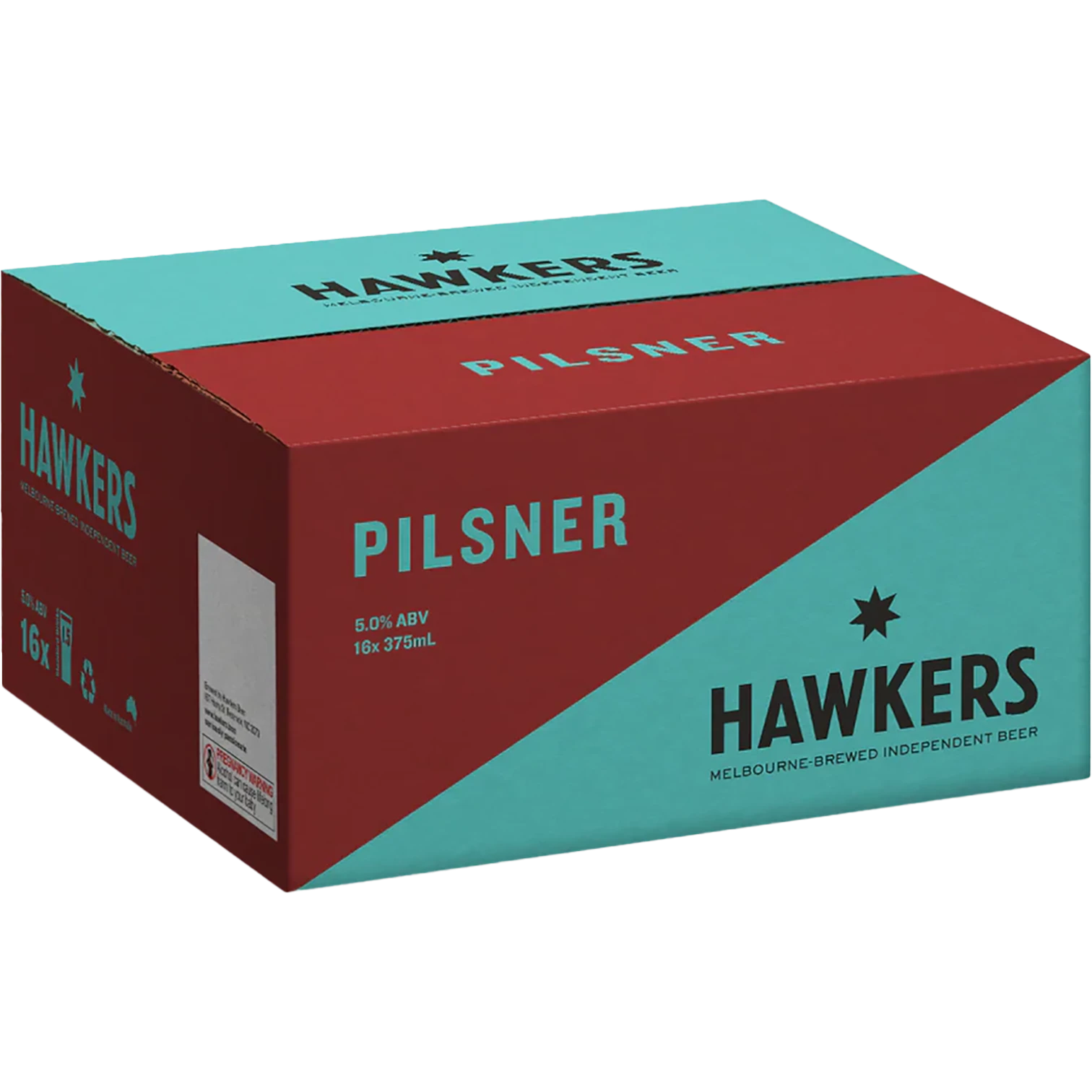 Hawkers Pilsner Cans 375mL