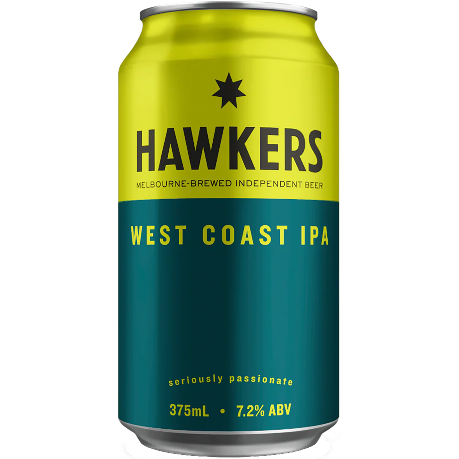 Hawkers West Coast IPA Cans 375mL