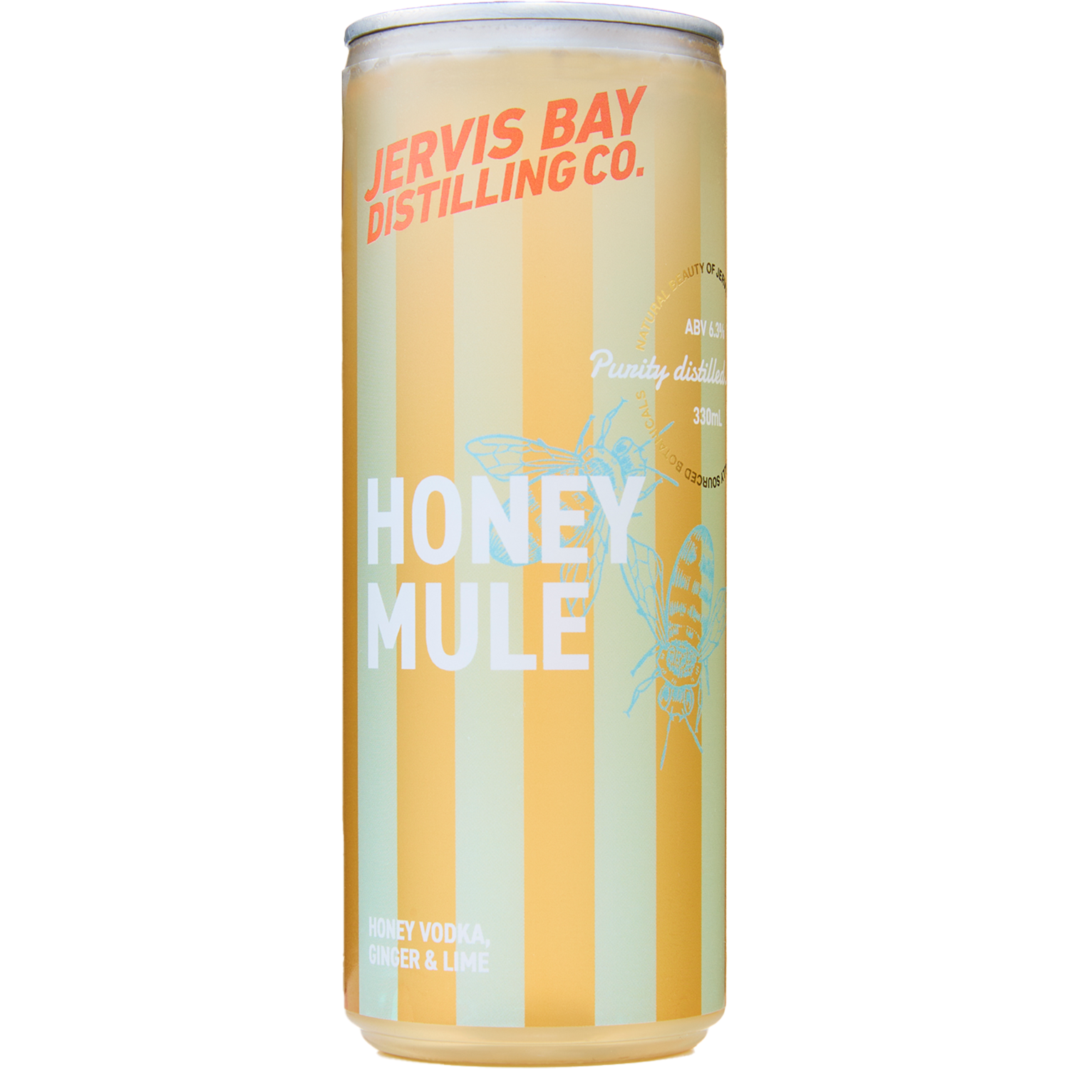 Jervis Bay Distilling Co Honey Mule Cans 330mL